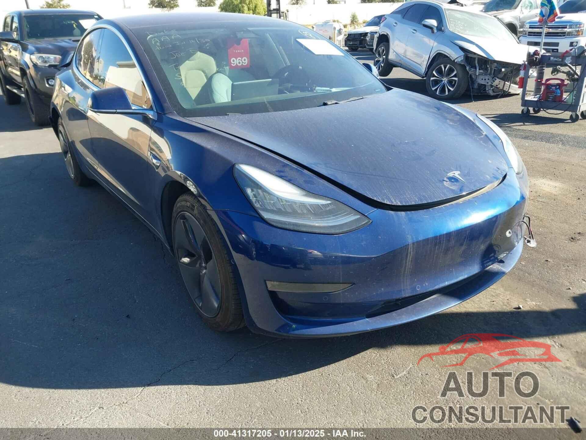 TESLA MODEL 3 2018 - 5YJ3E1EBXJF099914