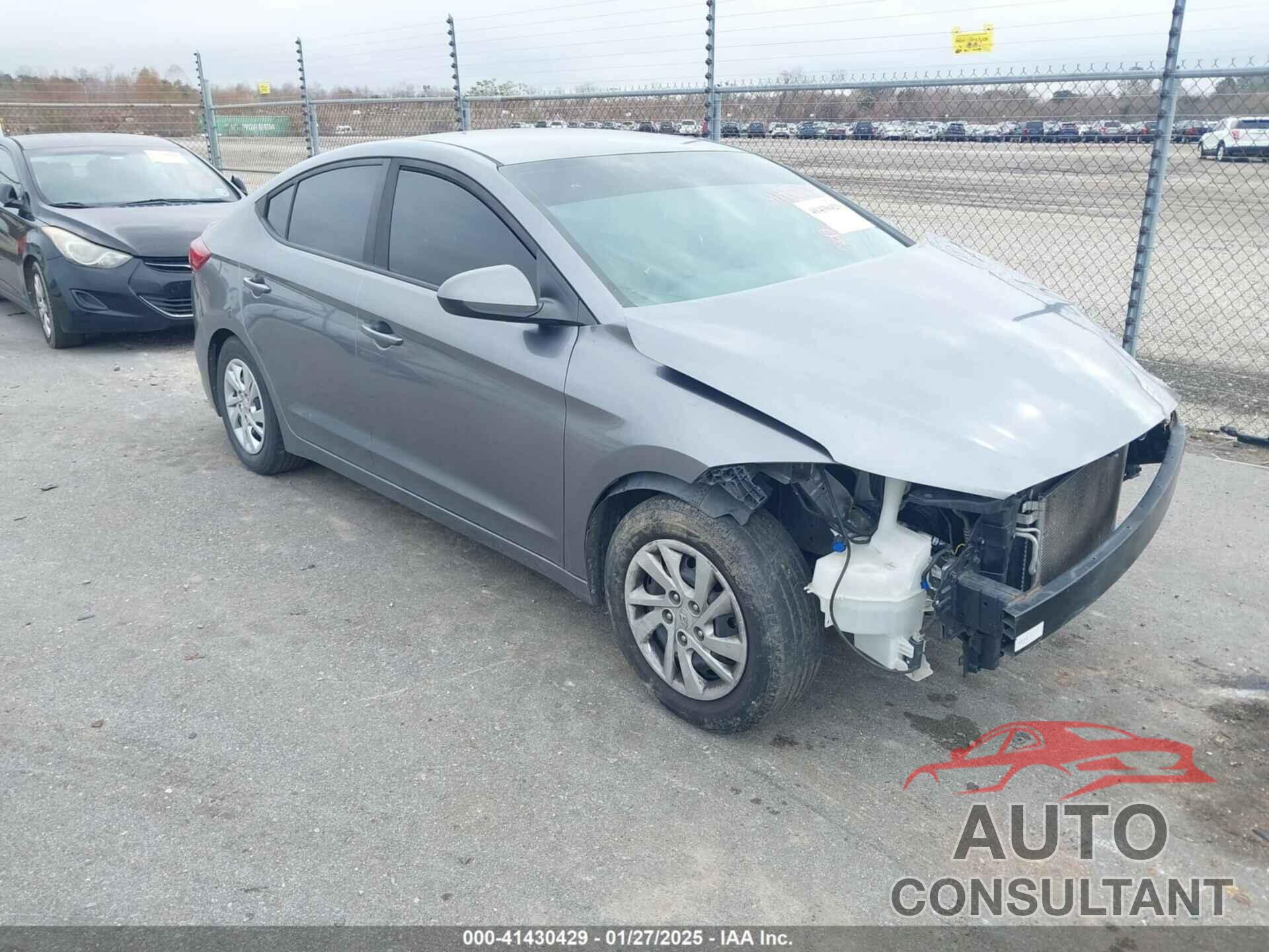 HYUNDAI ELANTRA 2018 - 5NPD74LFXJH321696