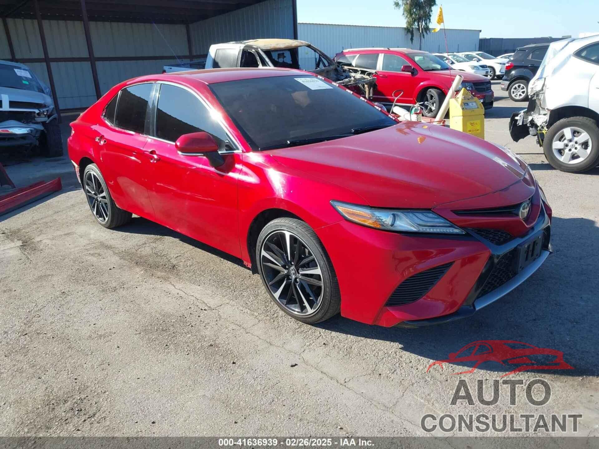 TOYOTA CAMRY 2019 - 4T1B61HK1KU168725