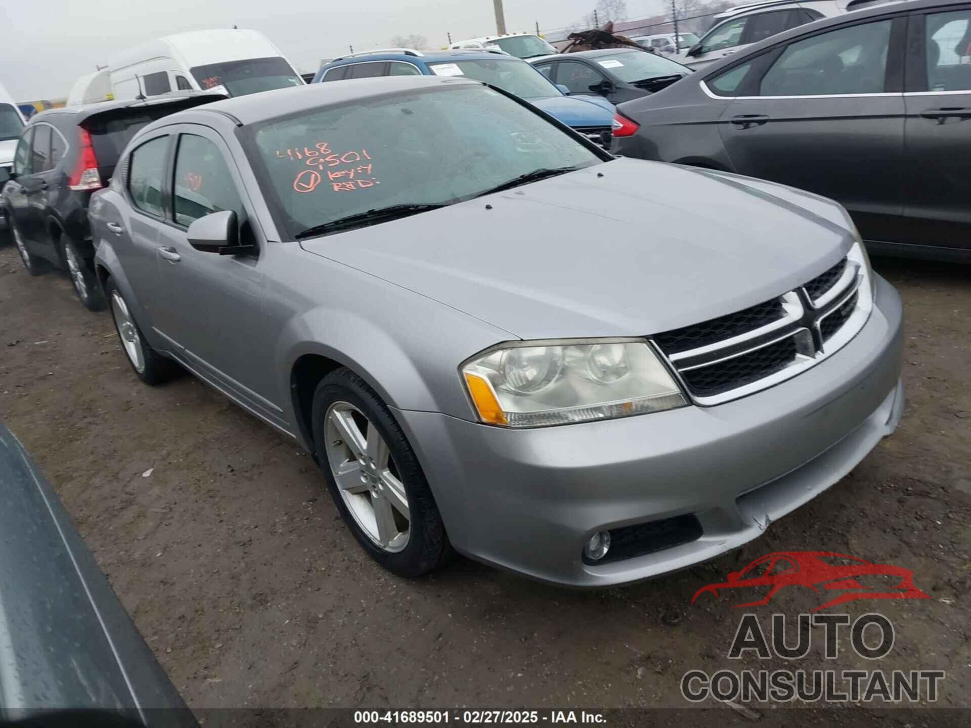 DODGE AVENGER 2013 - 1C3CDZCB5DN682454