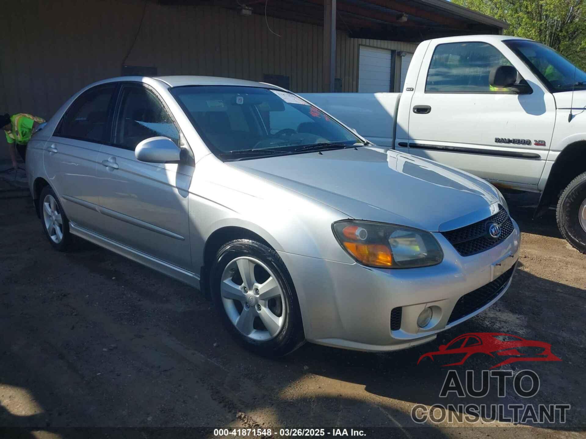 KIA SPECTRA 2009 - KNAFE221295026738