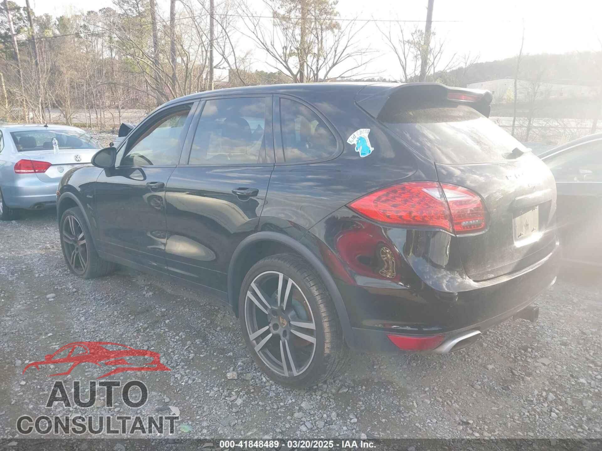 PORSCHE CAYENNE 2013 - WP1AF2A27DLA38049