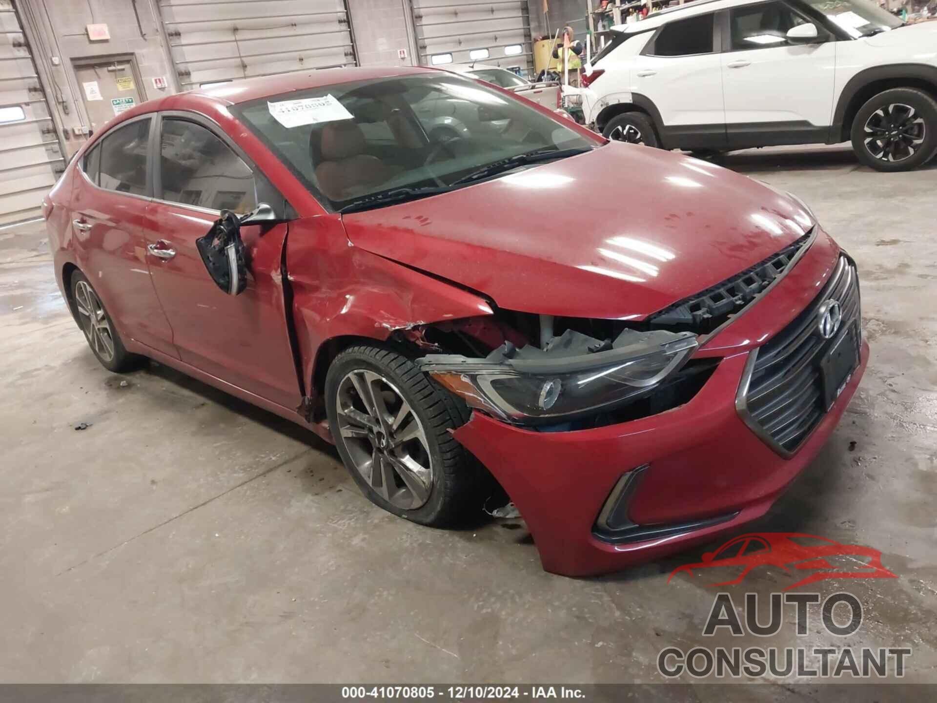 HYUNDAI ELANTRA 2017 - 5NPD84LF4HH027265
