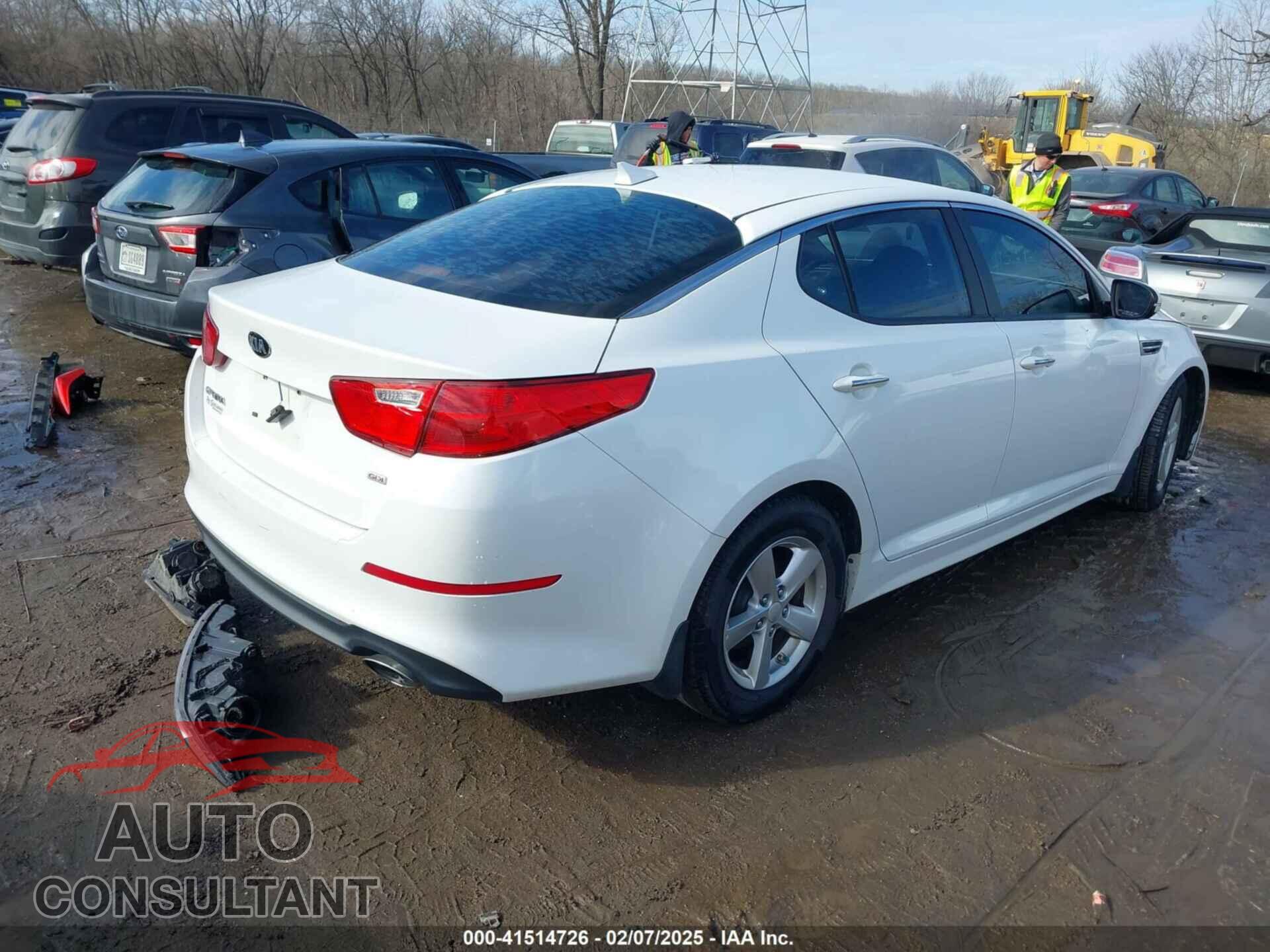 KIA OPTIMA 2015 - KNAGM4A75F5538076
