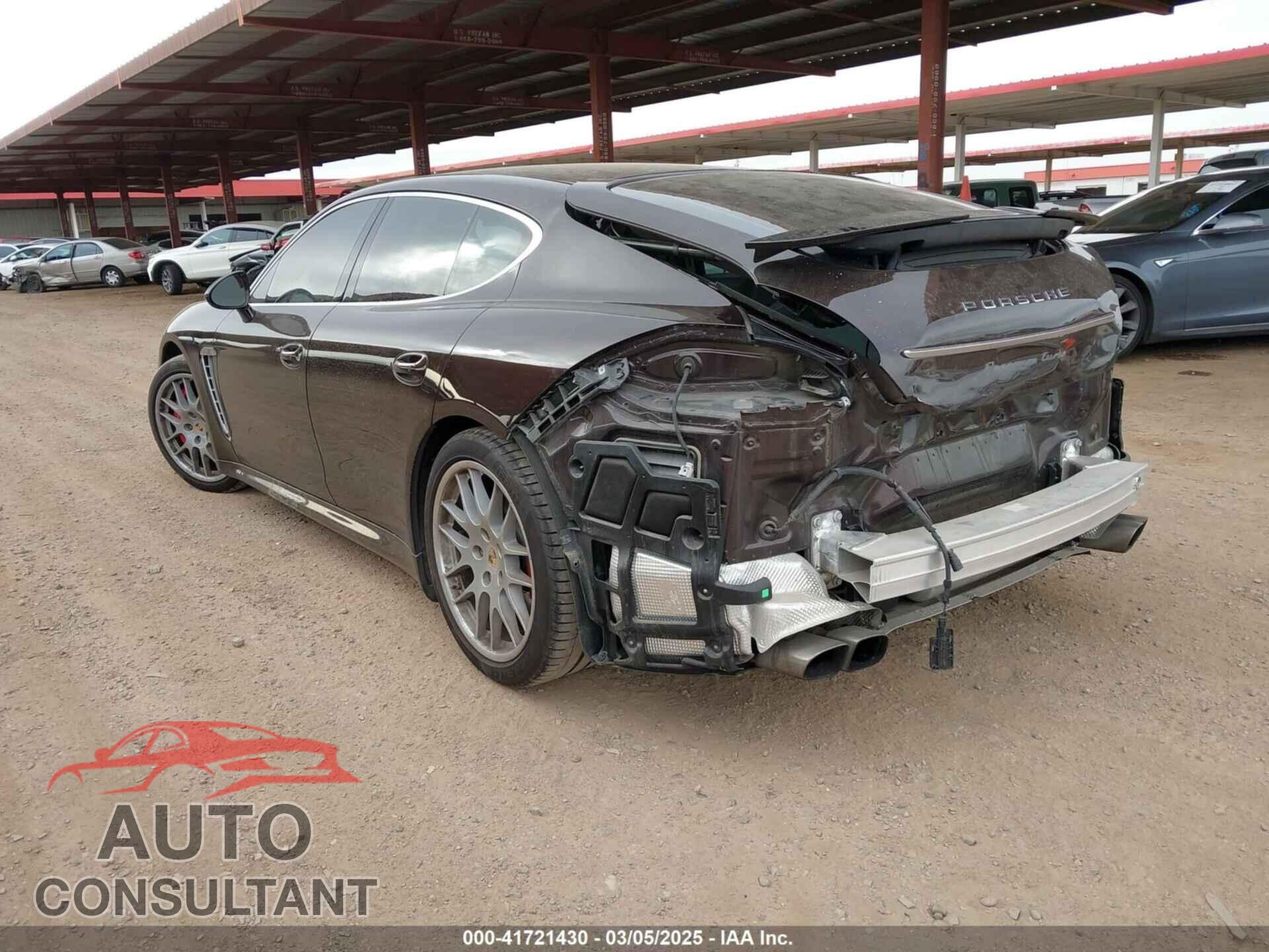 PORSCHE PANAMERA 2011 - WP0AC2A70BL090139