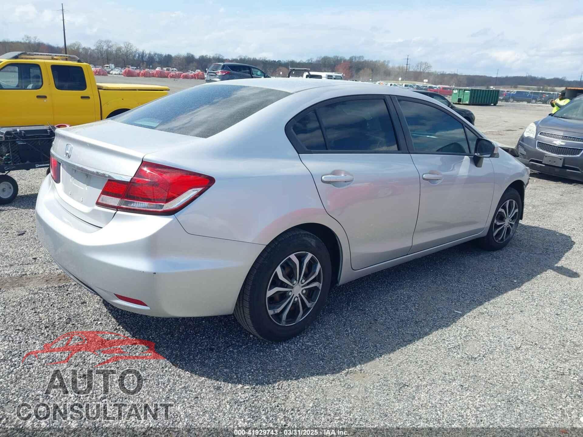 HONDA CIVIC 2014 - 19XFB2F55EE009164