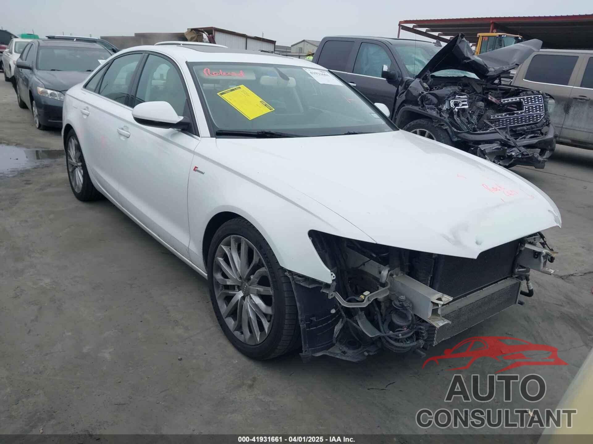 AUDI A6 2013 - WAUGGAFC6DN021491