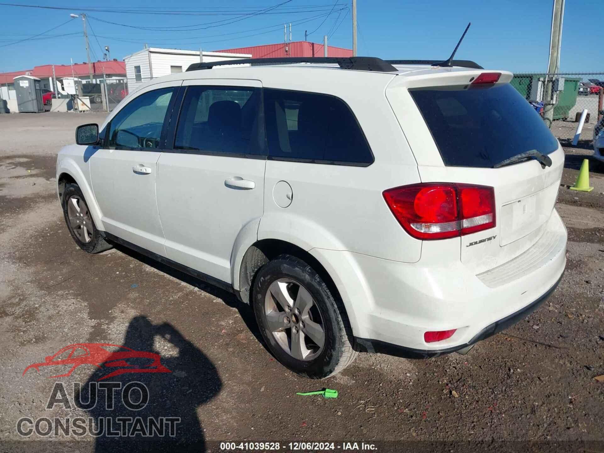 DODGE JOURNEY 2012 - 3C4PDCBG1CT202190