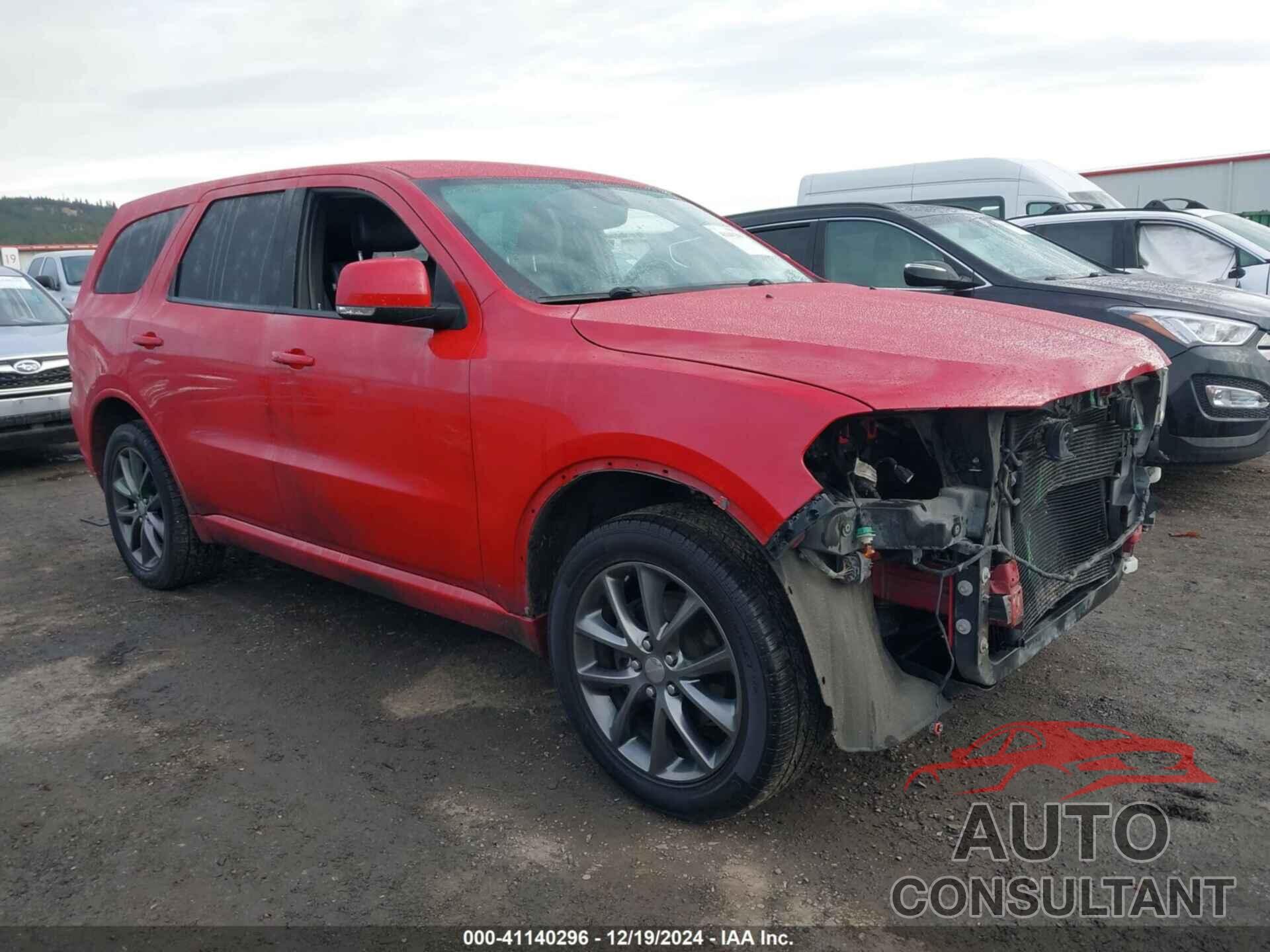 DODGE DURANGO 2017 - 1C4RDJDG6HC847852