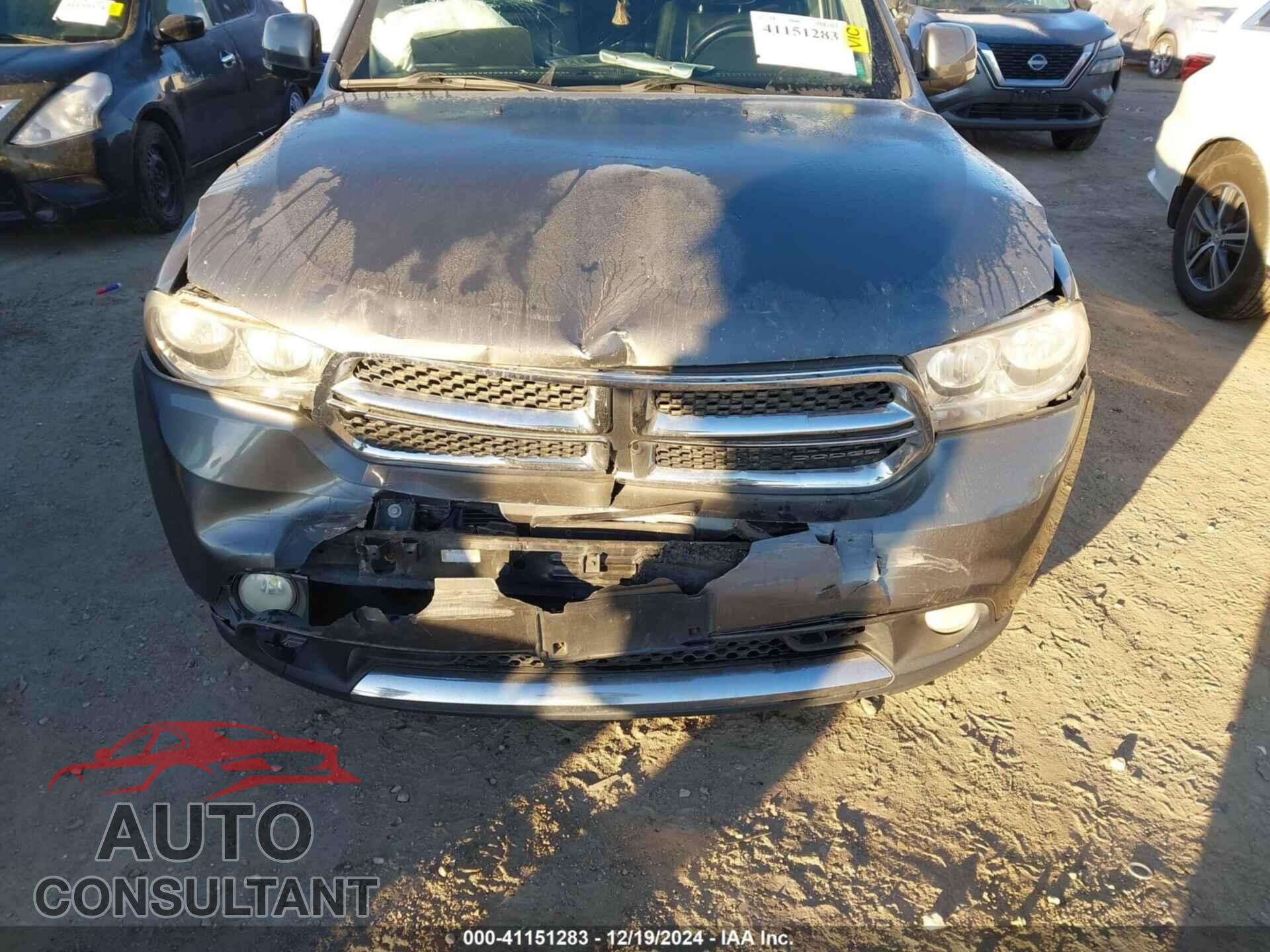 DODGE DURANGO 2012 - 1C4RDJDG9CC100562