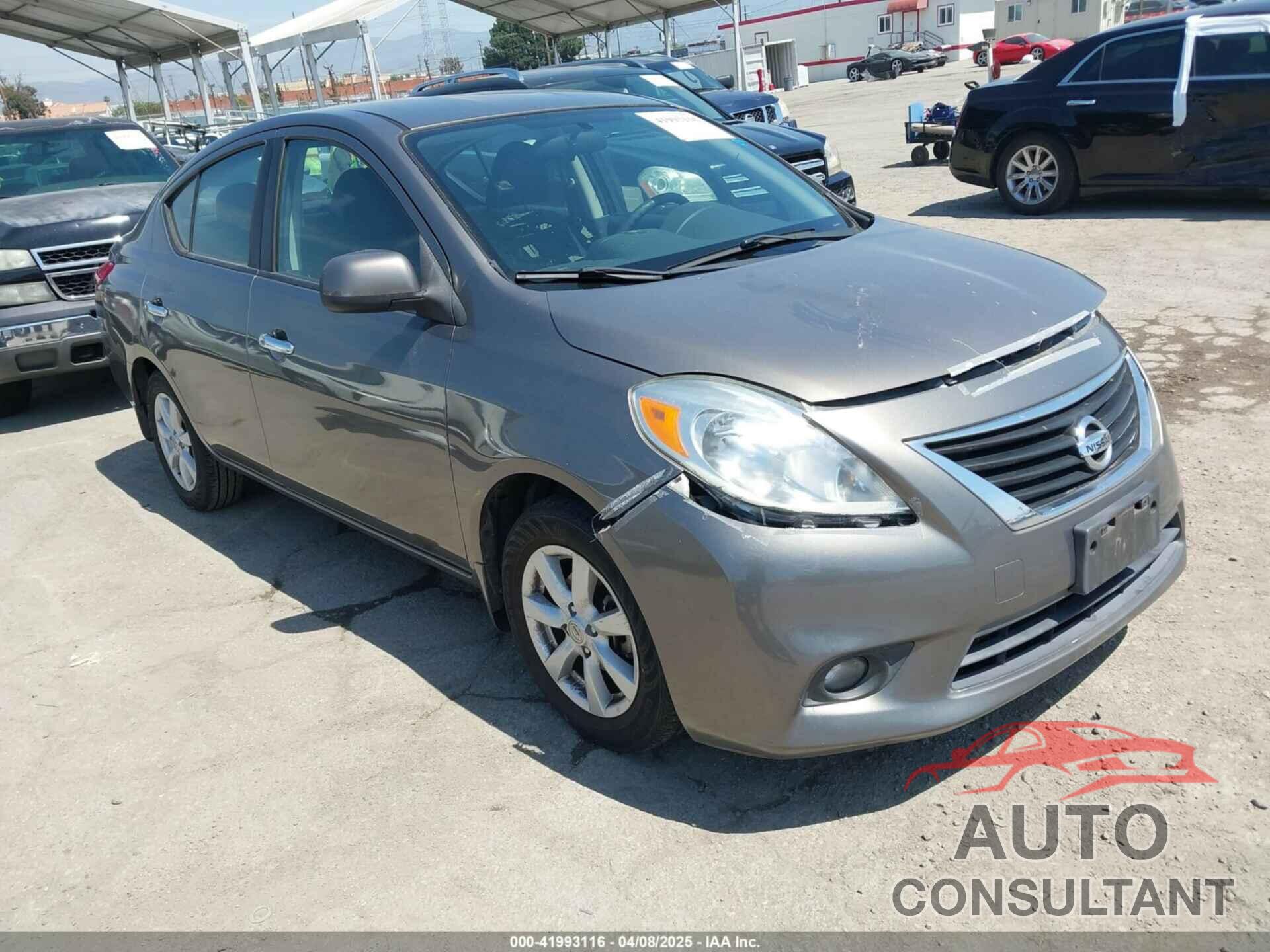NISSAN VERSA 2012 - 3N1CN7AP4CL835712