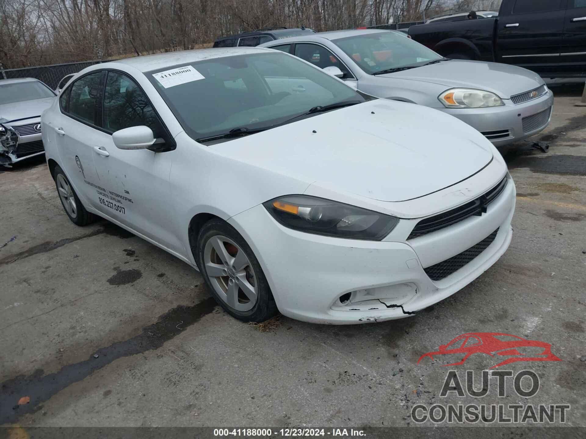 DODGE DART 2015 - 1C3CDFBB5FD364097