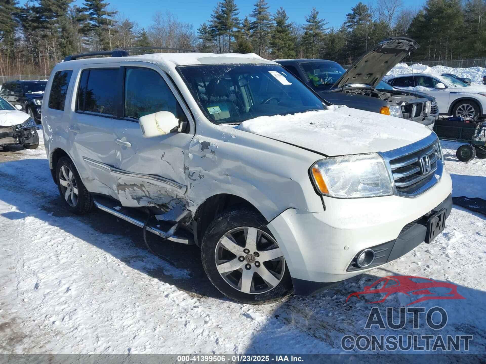 HONDA PILOT 2013 - 5FNYF4H91DB036041