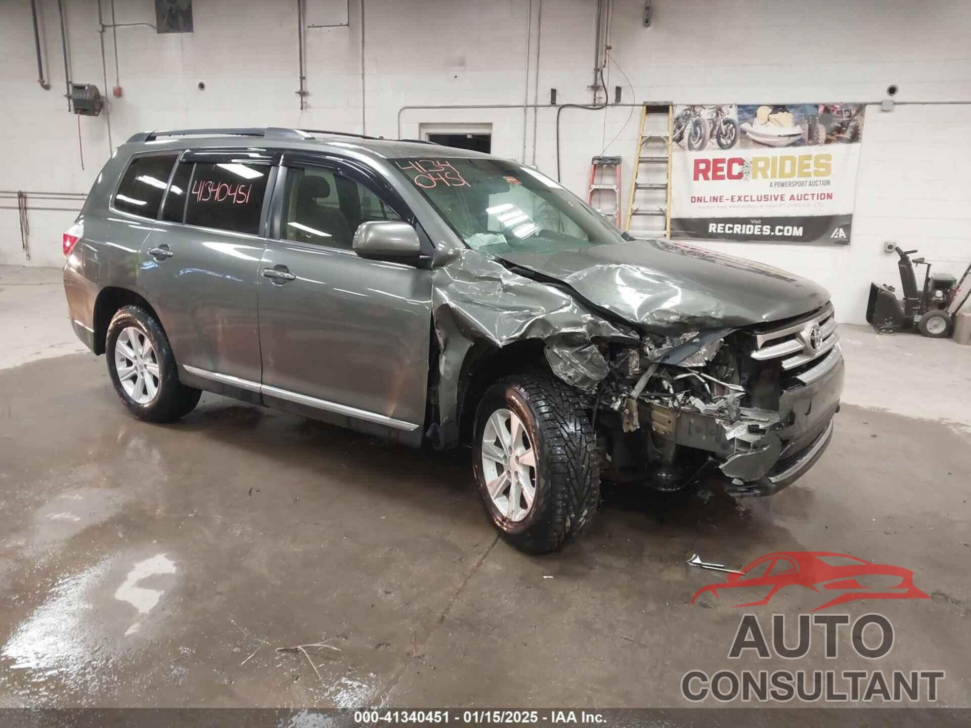 TOYOTA HIGHLANDER 2013 - 5TDBK3EH3DS215328