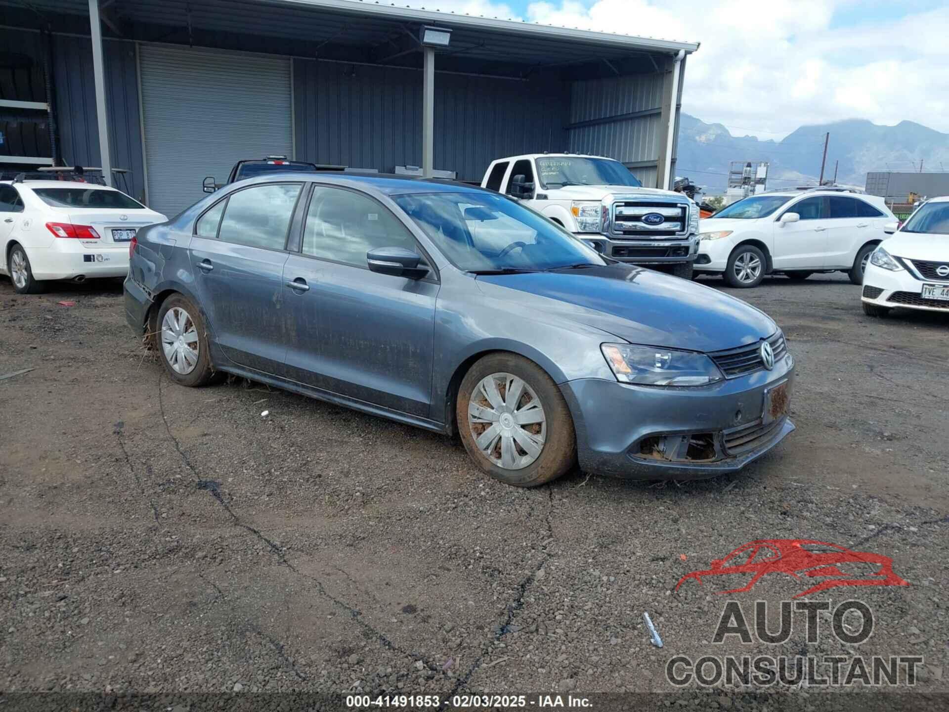 VOLKSWAGEN JETTA 2012 - 3VWDX7AJ2CM420502