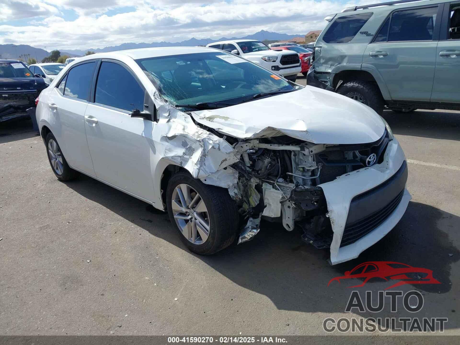 TOYOTA COROLLA 2014 - 5YFBPRHE1EP041257