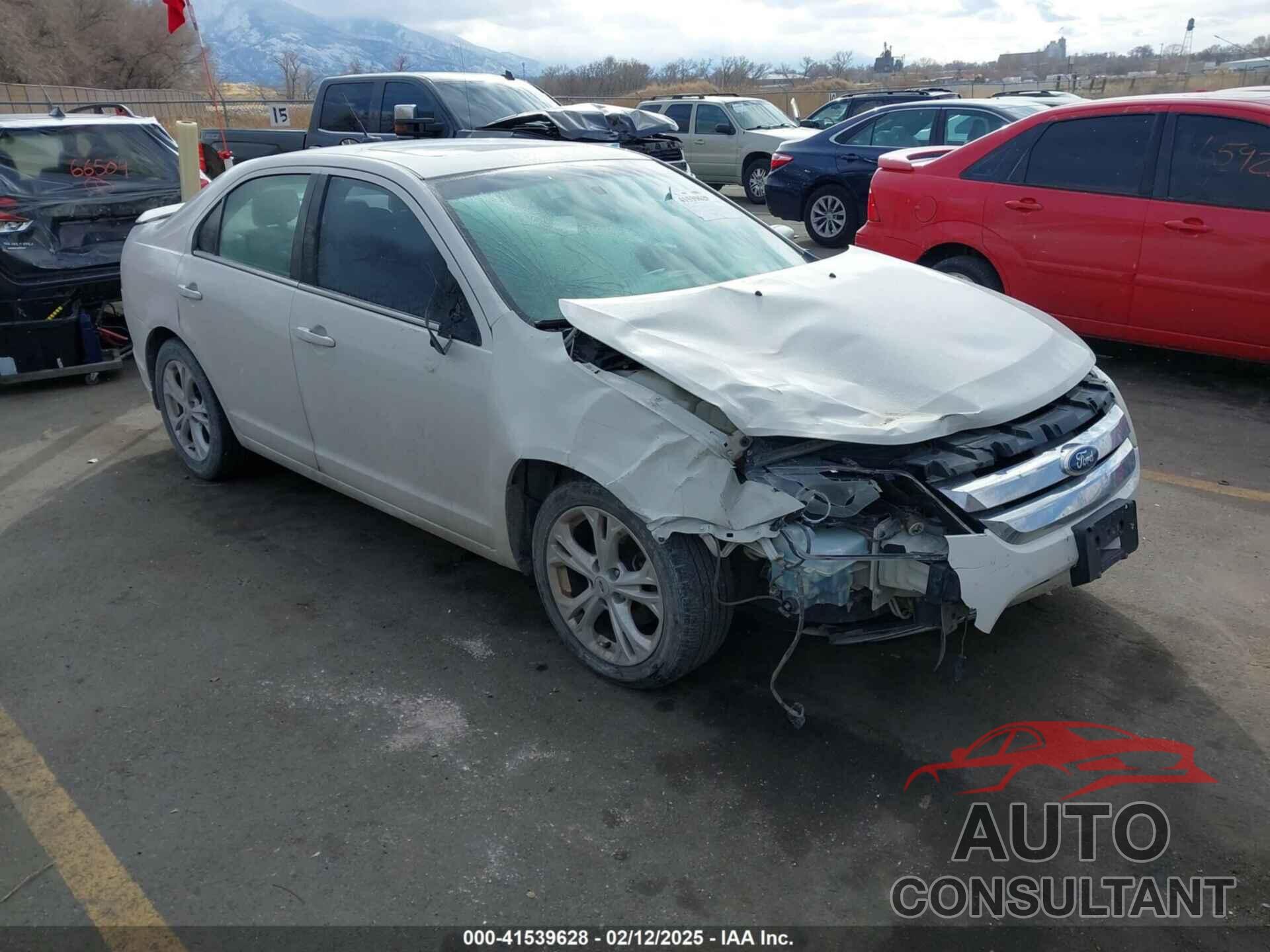 FORD FUSION 2012 - 3FAHP0HAXCR247483