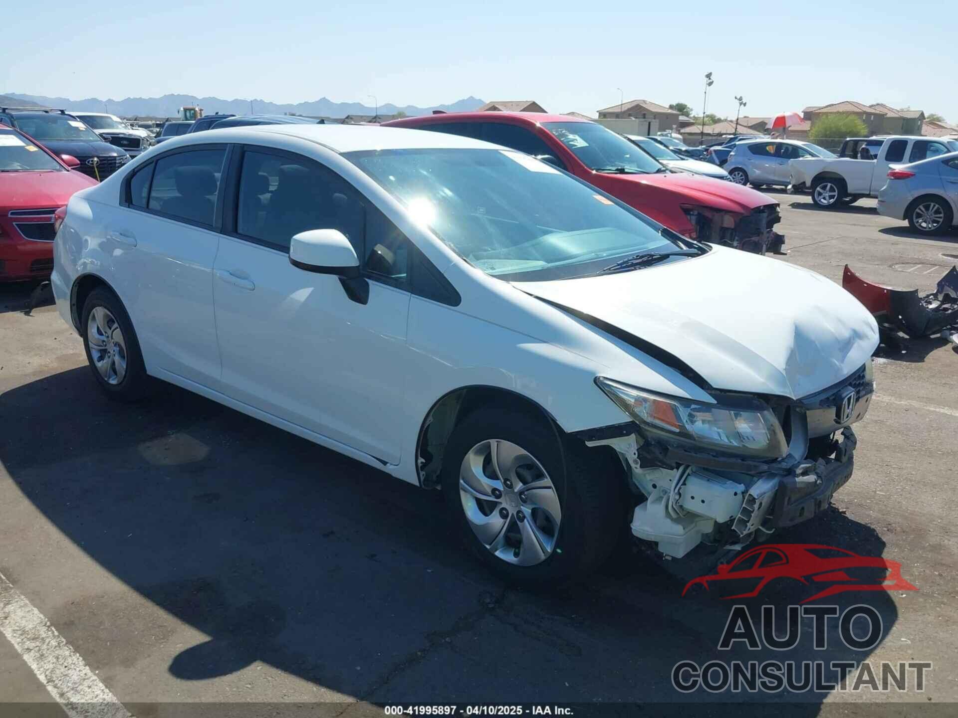 HONDA CIVIC 2013 - 2HGFB2F59DH503399