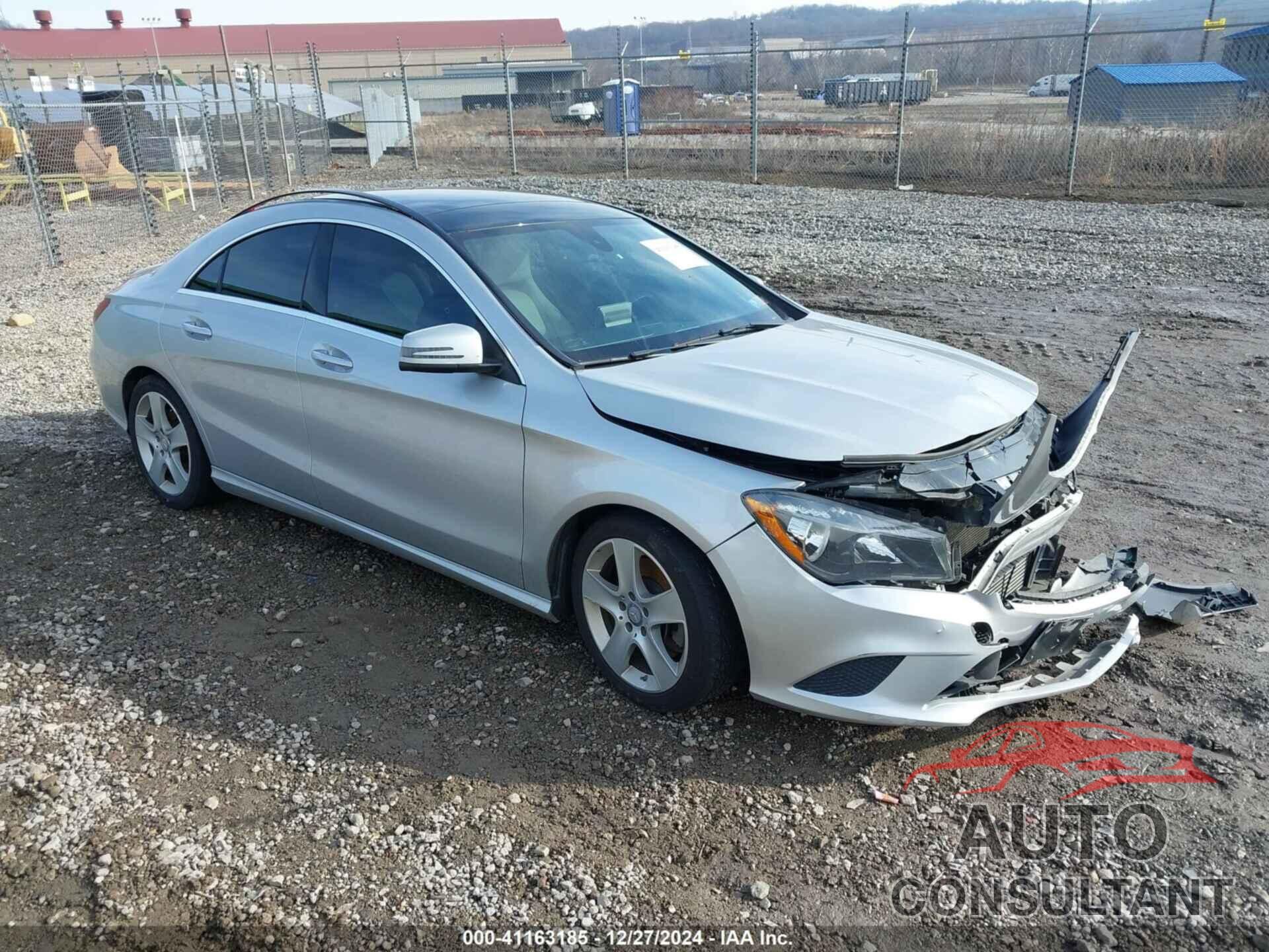 MERCEDES-BENZ CLA 250 2015 - WDDSJ4GB0FN254491