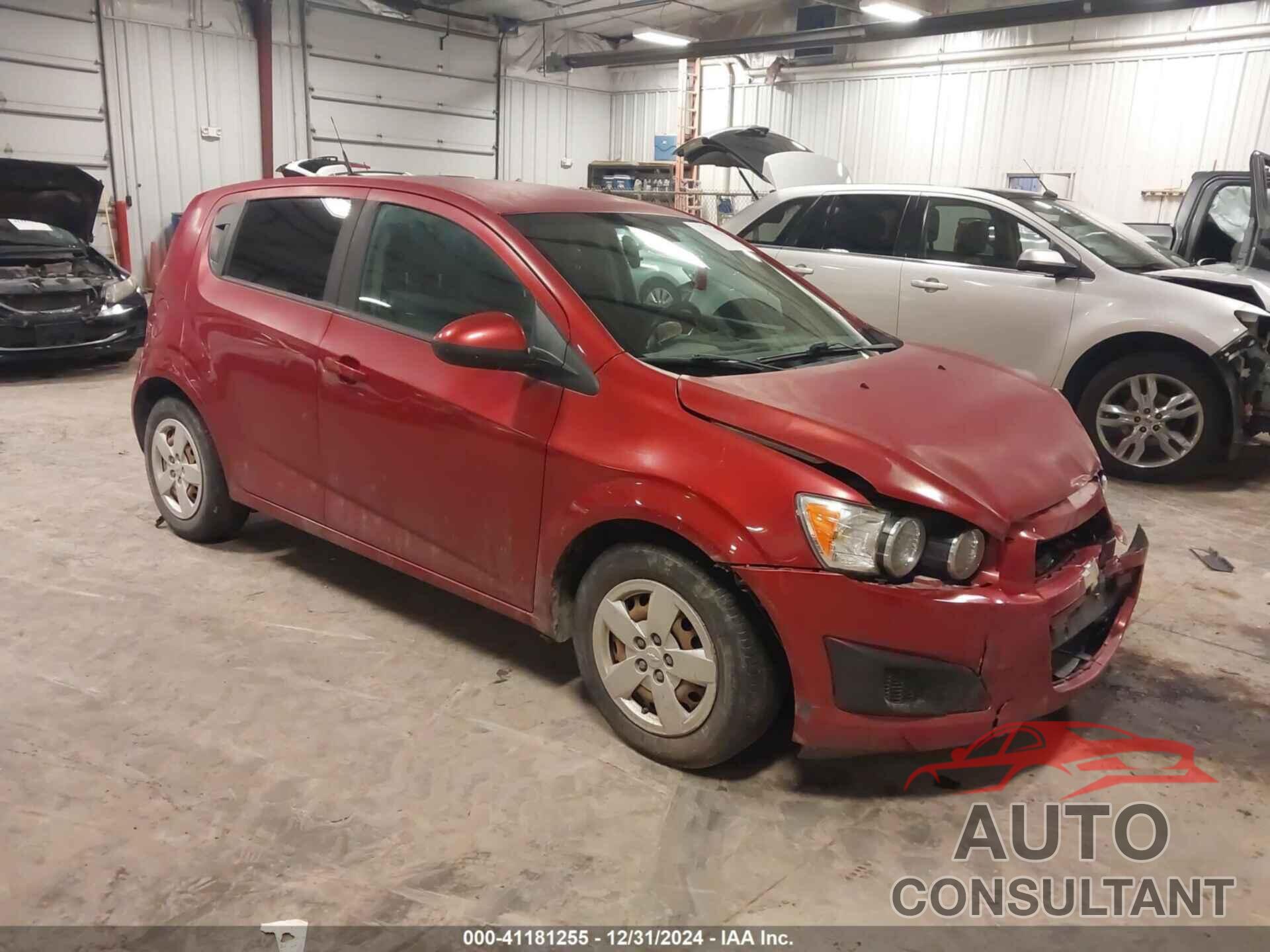 CHEVROLET SONIC 2013 - 1G1JA6SH6D4132923