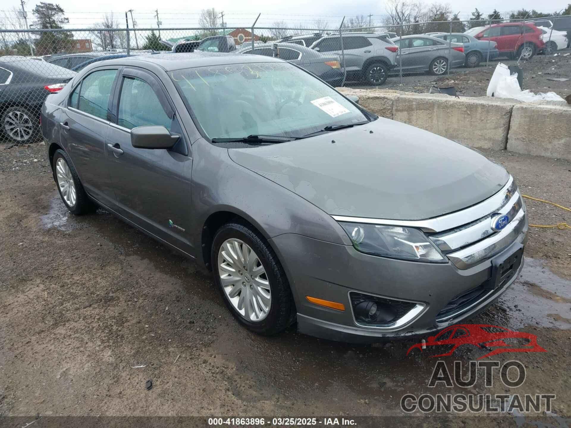 FORD FUSION HYBRID 2012 - 3FADP0L39CR267912
