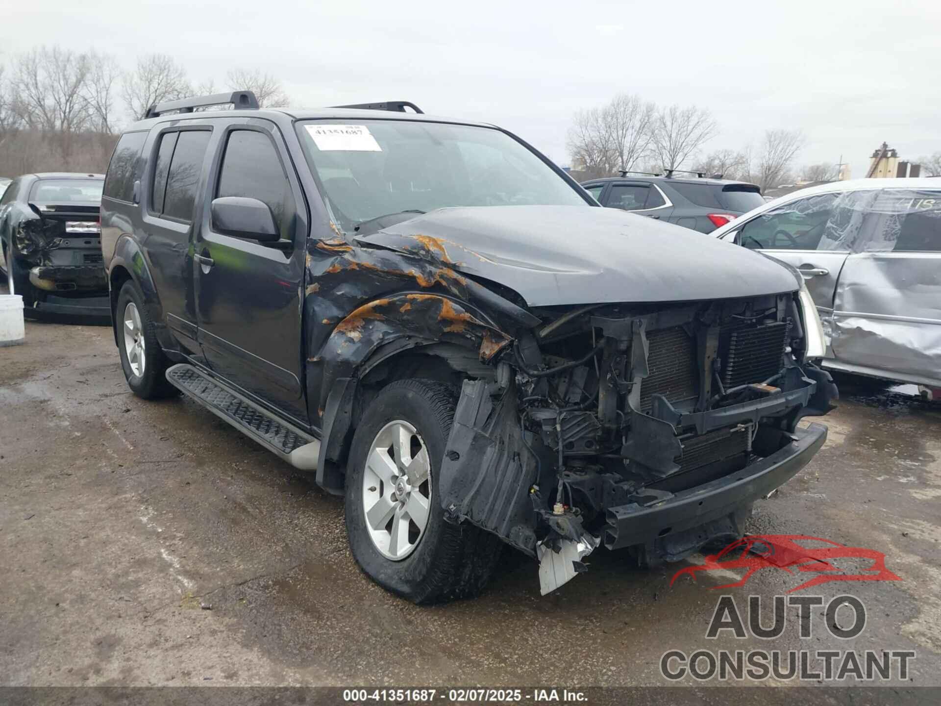 NISSAN PATHFINDER 2011 - 5N1AR1NN2BC635416