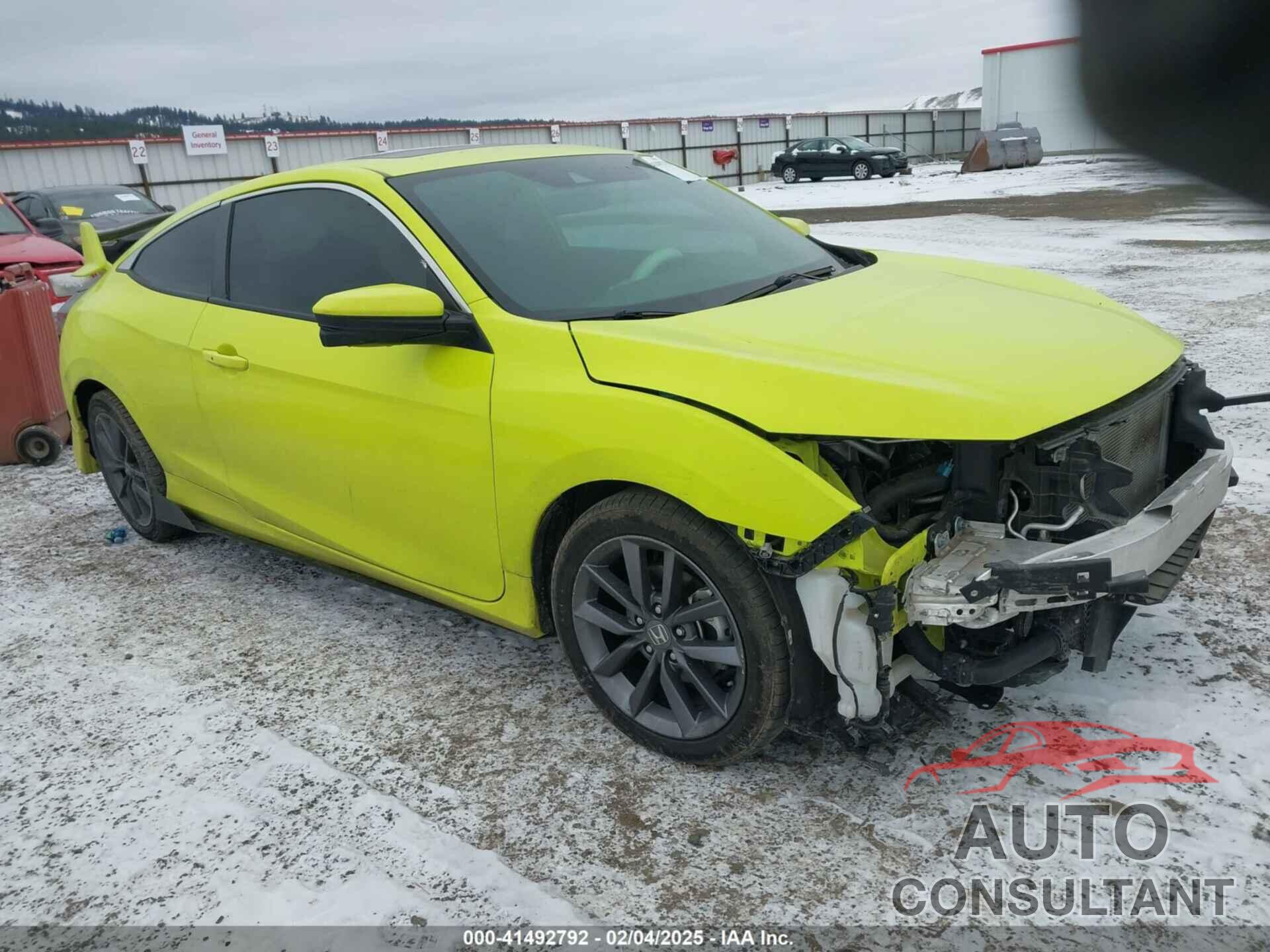 HONDA CIVIC 2019 - 2HGFC3B35KH350511