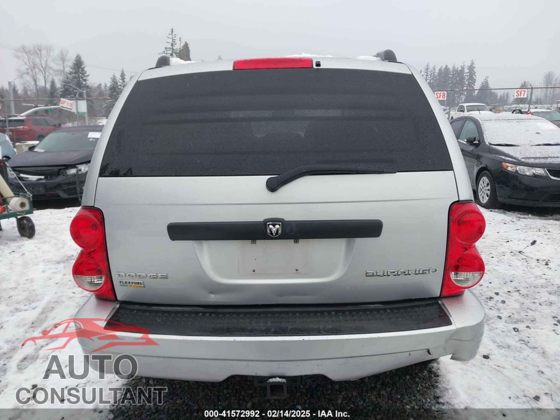 DODGE DURANGO 2009 - 1D8HB38P09F718241