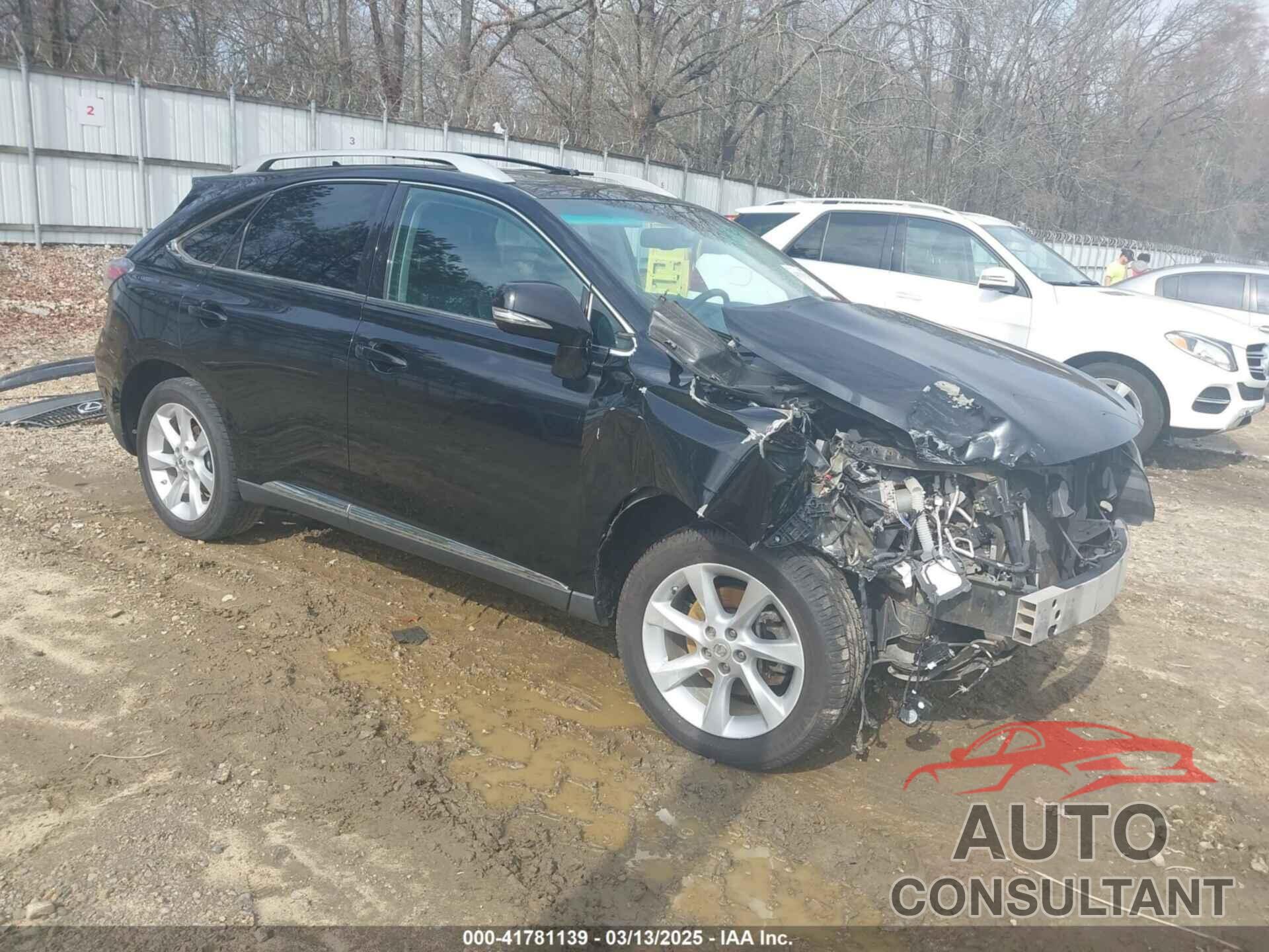 LEXUS RX 350 2010 - 2T2ZK1BA7AC037305