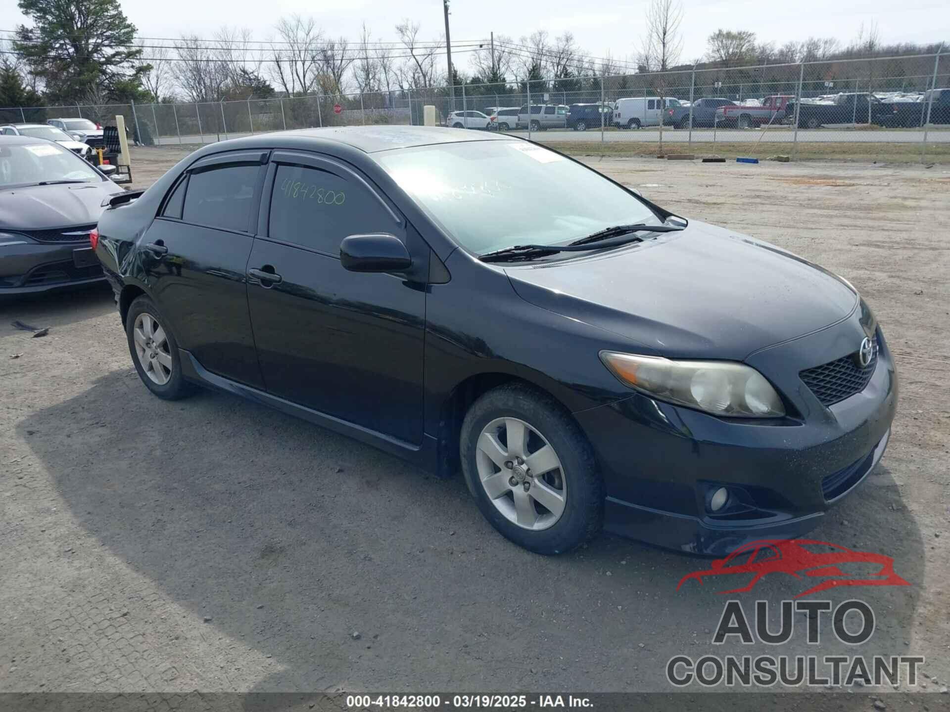 TOYOTA COROLLA 2010 - 2T1BU4EE5AC459640