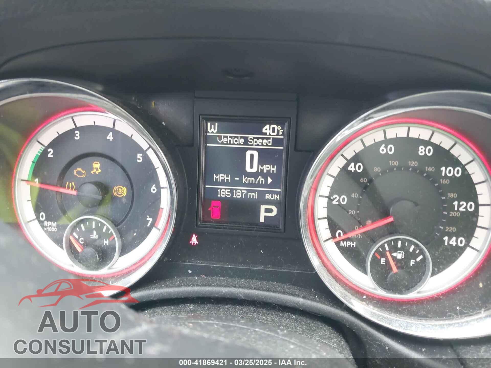 DODGE DURANGO 2013 - 1C4RDJAG2DC699021