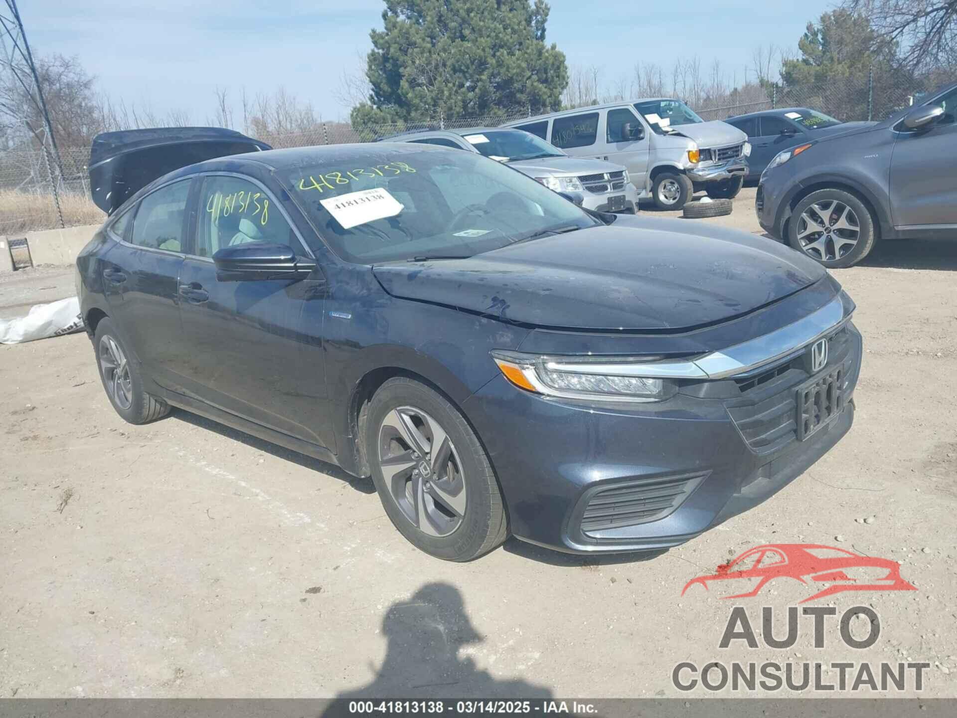 HONDA INSIGHT 2019 - 19XZE4F51KE022571