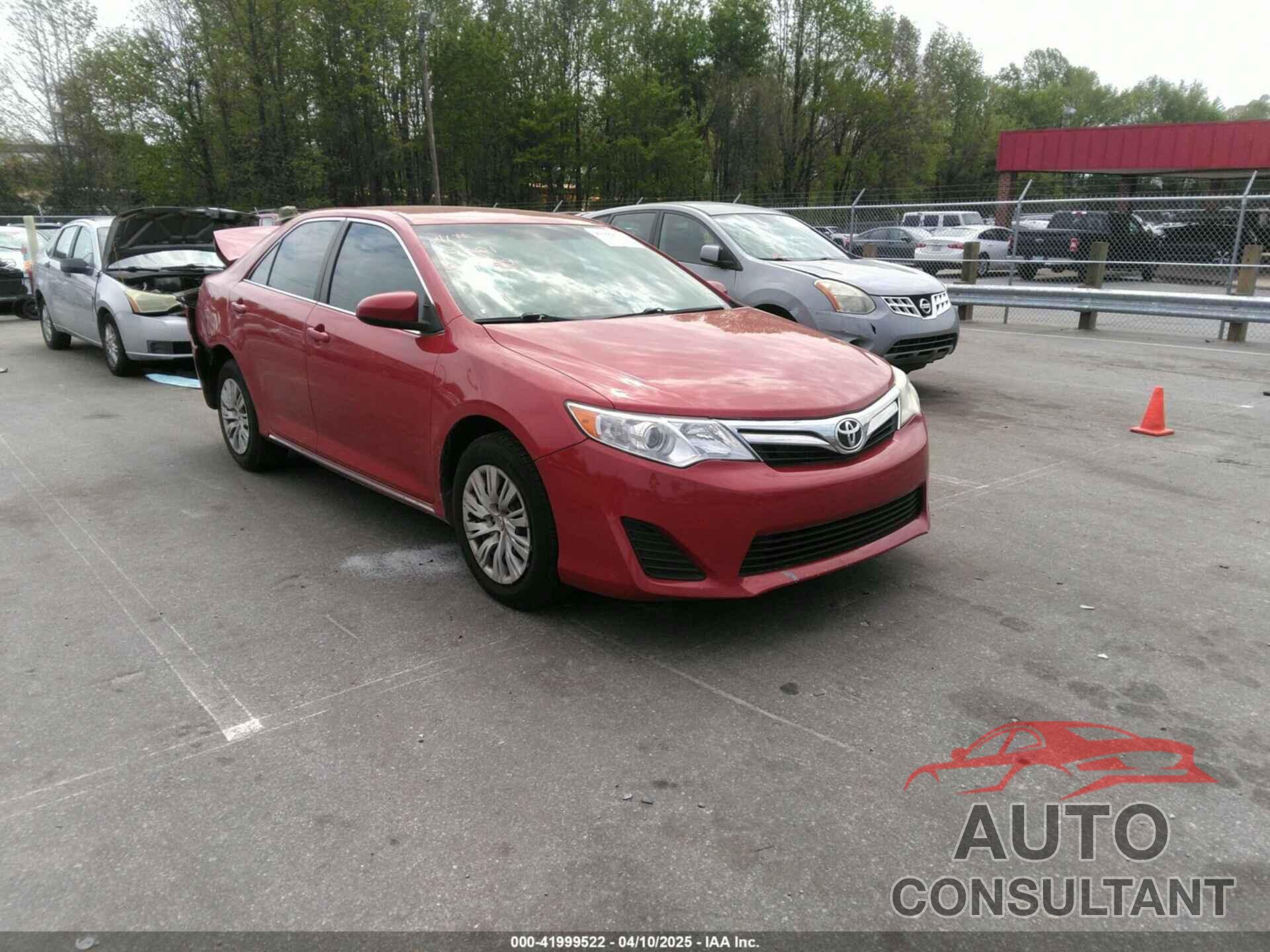 TOYOTA CAMRY 2012 - 4T1BF1FK9CU588382