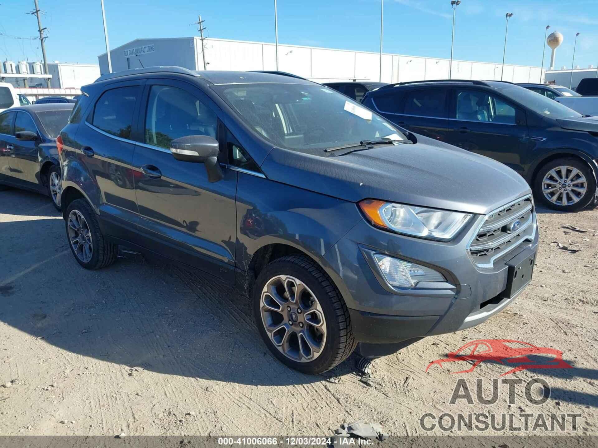 FORD ECOSPORT 2021 - MAJ6S3KL4MC424434