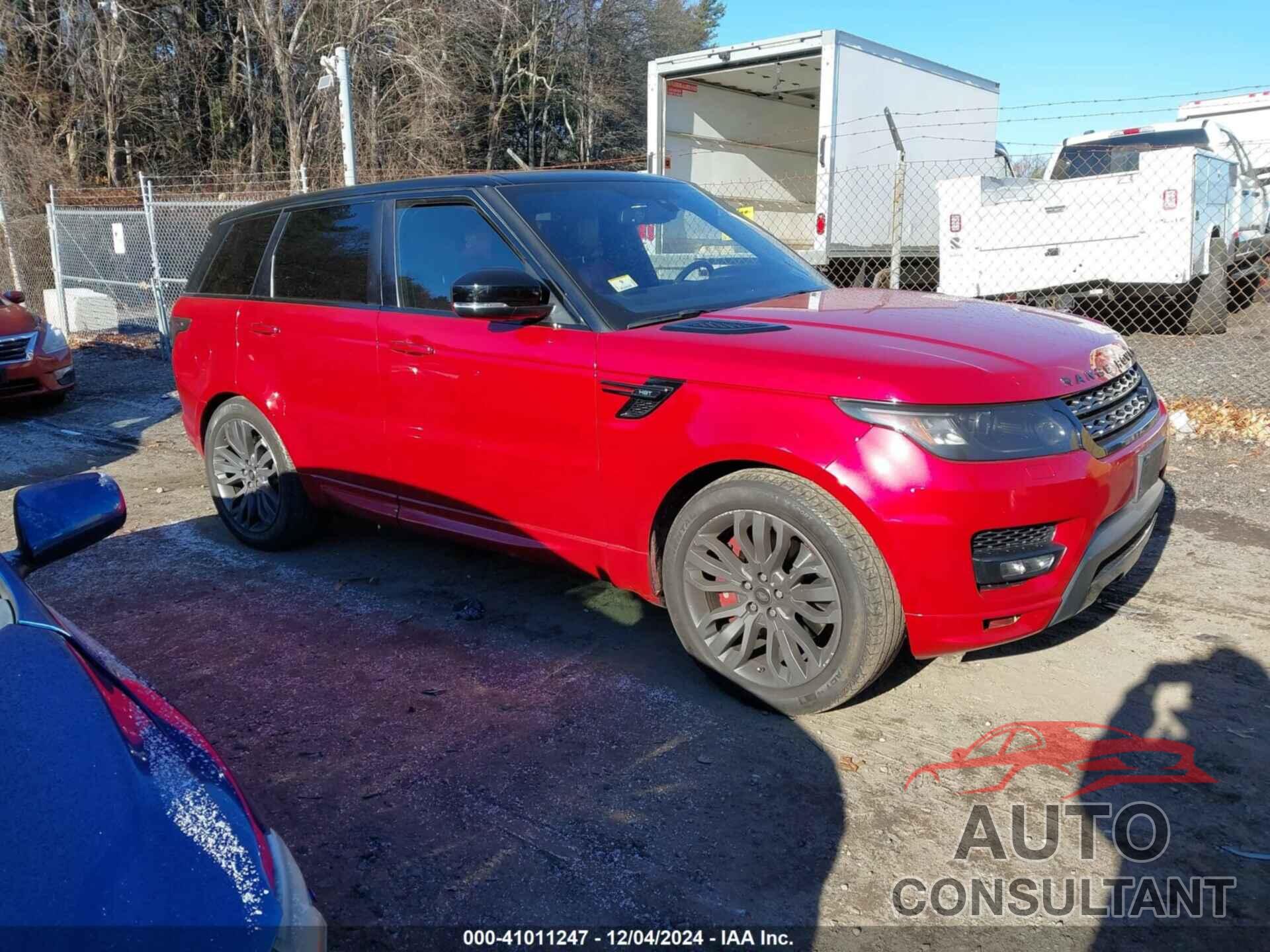LAND ROVER RANGE ROVER SPORT 2016 - SALWS2PF2GA599328