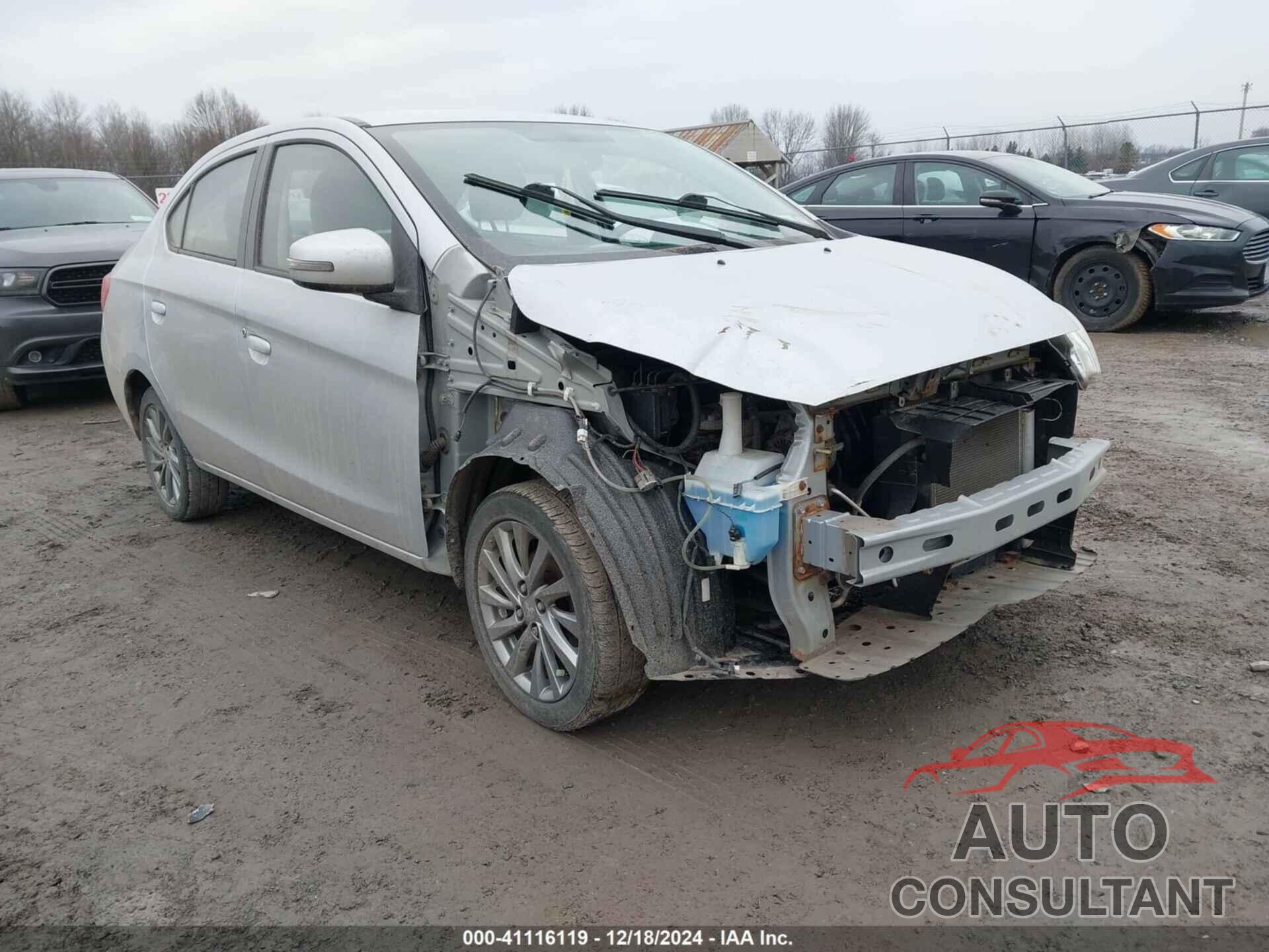 MITSUBISHI MIRAGE 2018 - ML32F4FJ7JHF04164