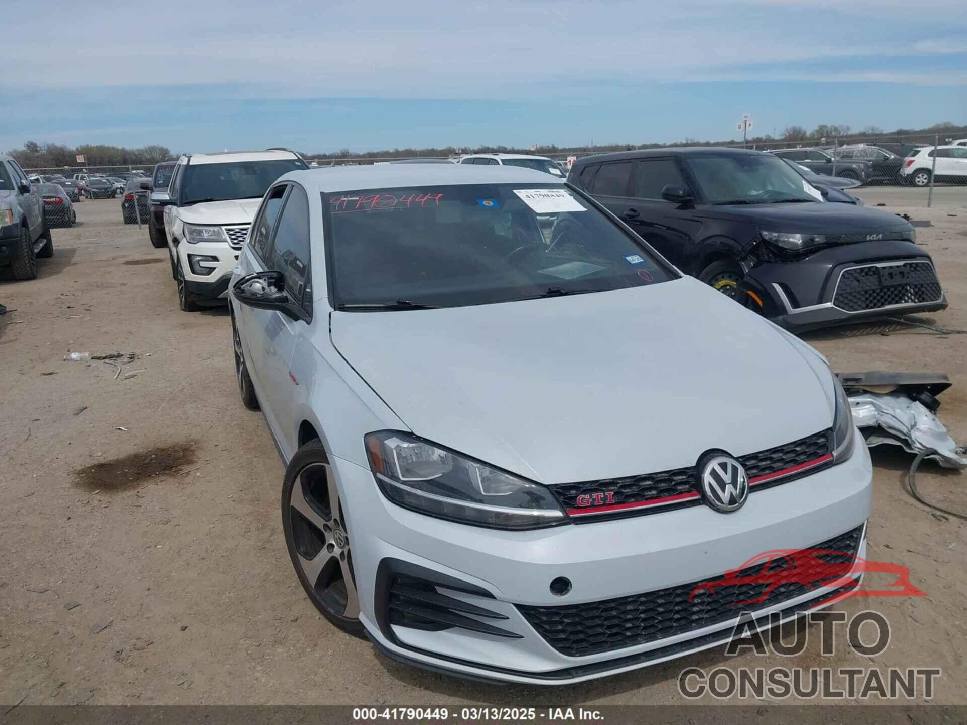 VOLKSWAGEN GOLF GTI 2019 - 3VW6T7AU5KM020317