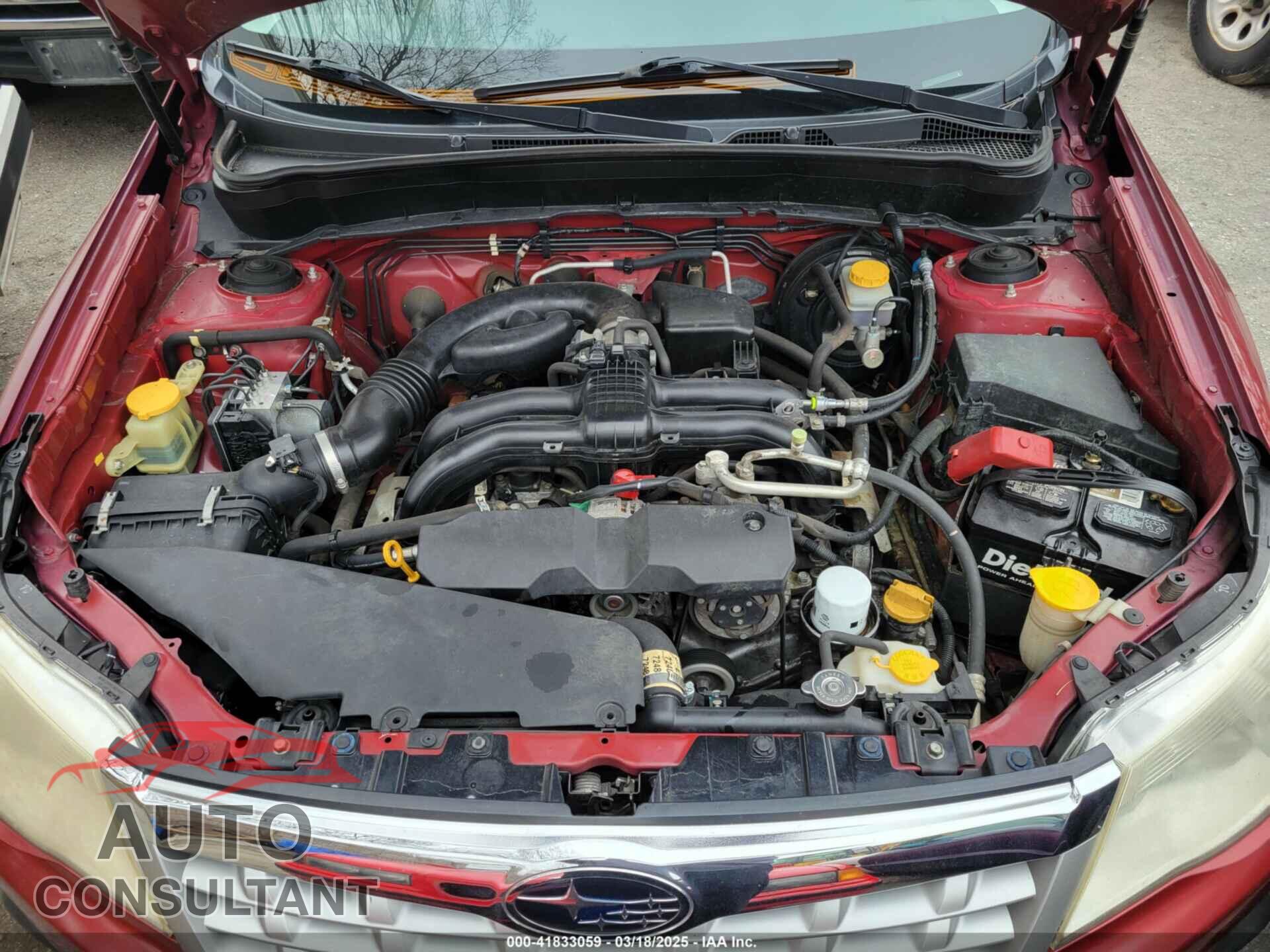 SUBARU FORESTER 2012 - JF2SHBDC2CH454081