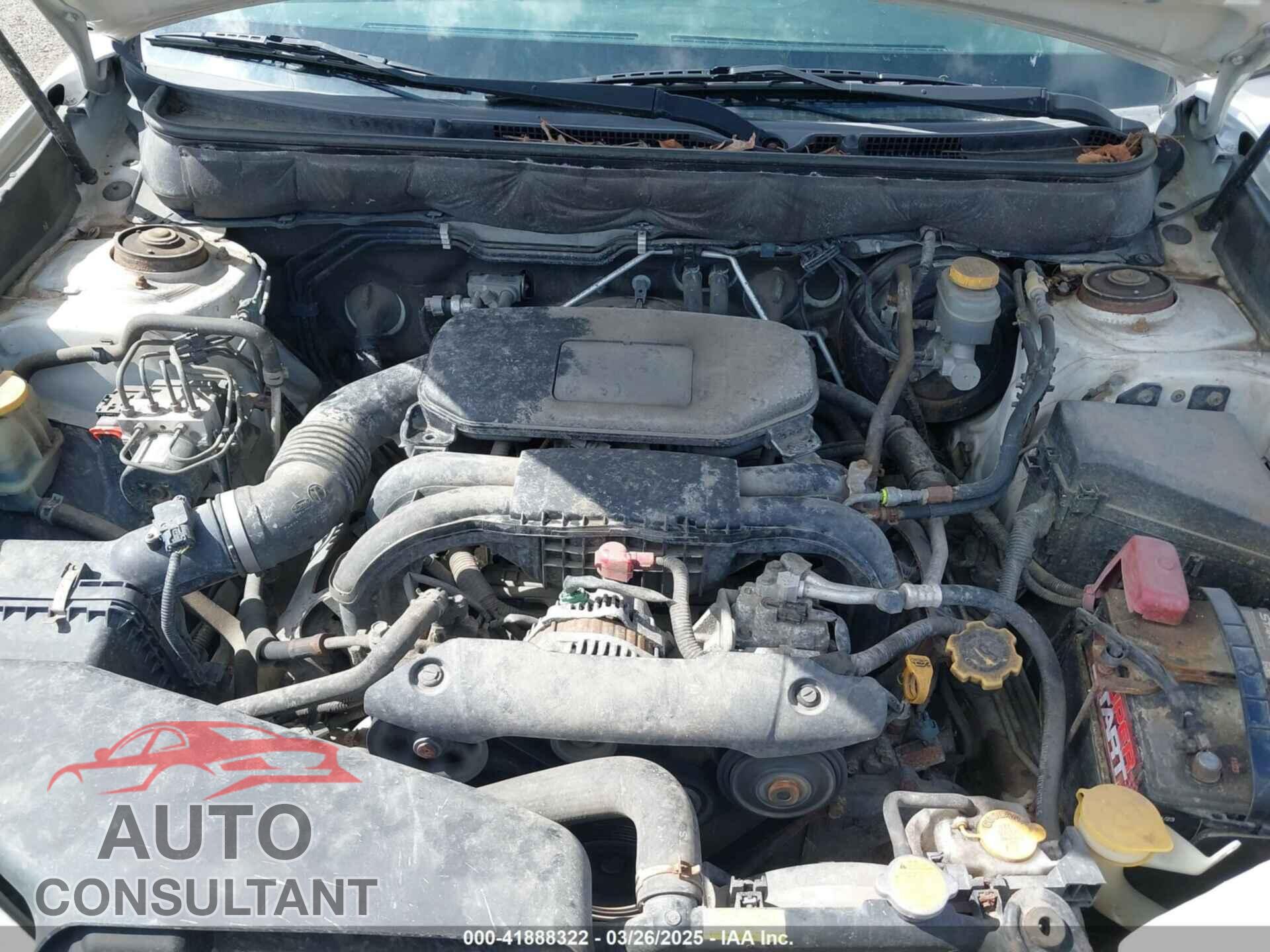 SUBARU OUTBACK 2011 - 4S4BRCCC6B3442381