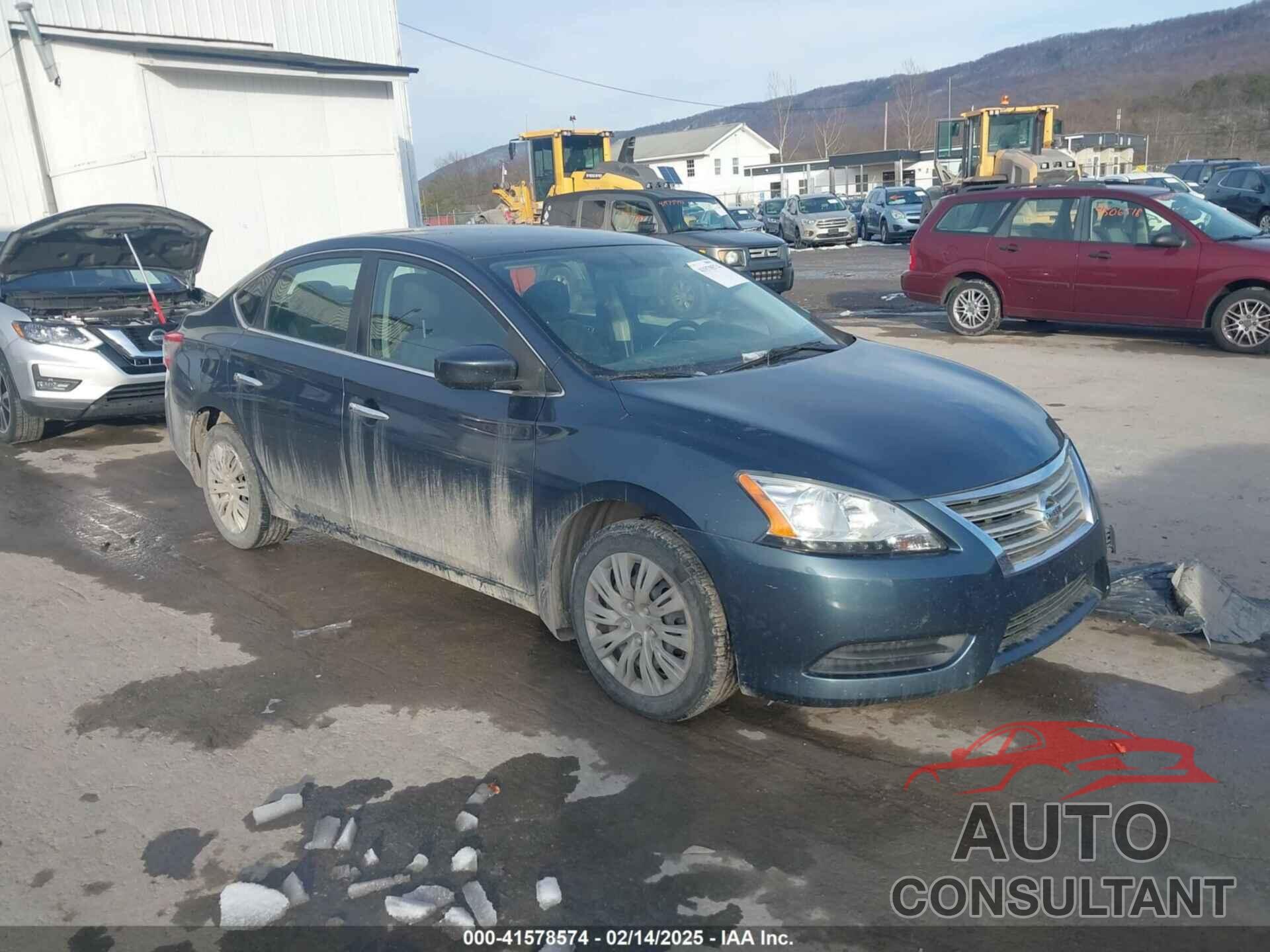 NISSAN SENTRA 2013 - 1N4AB7APXDN909249