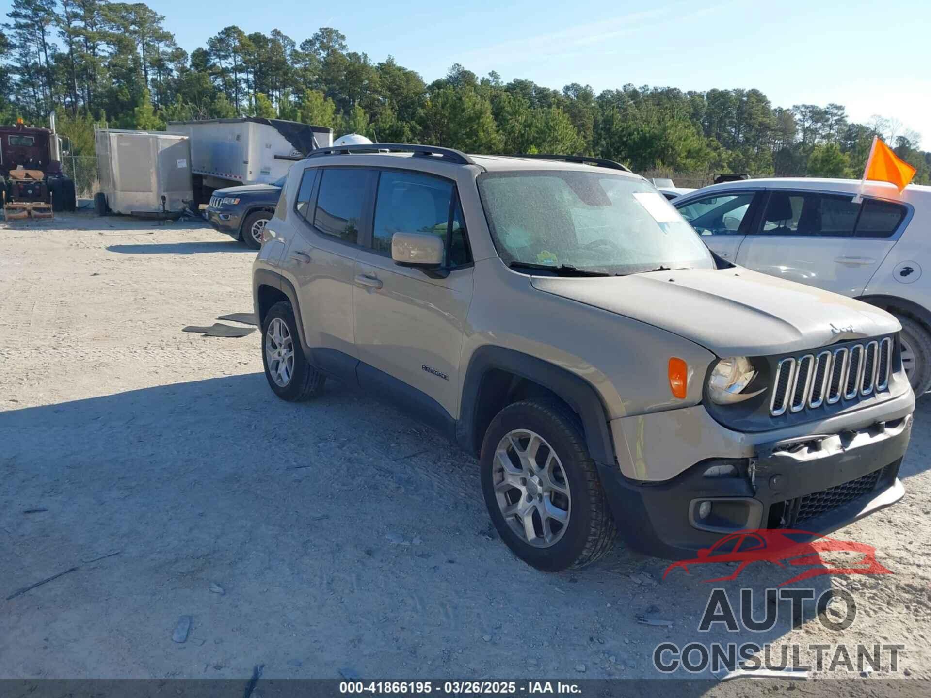 JEEP RENEGADE 2015 - ZACCJBBT0FPB67030