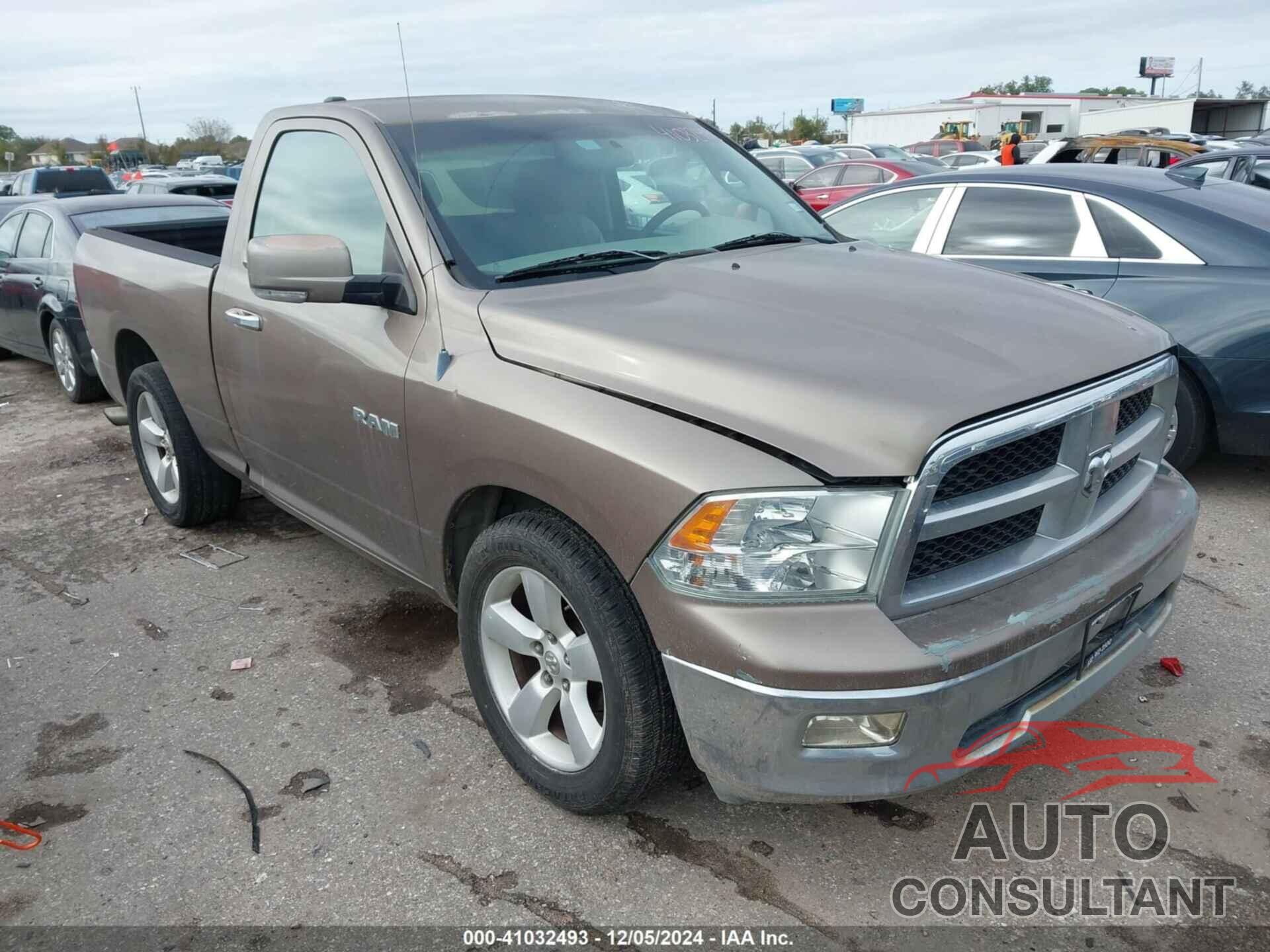 DODGE RAM 1500 2010 - 3D7JB1EK6AG118619