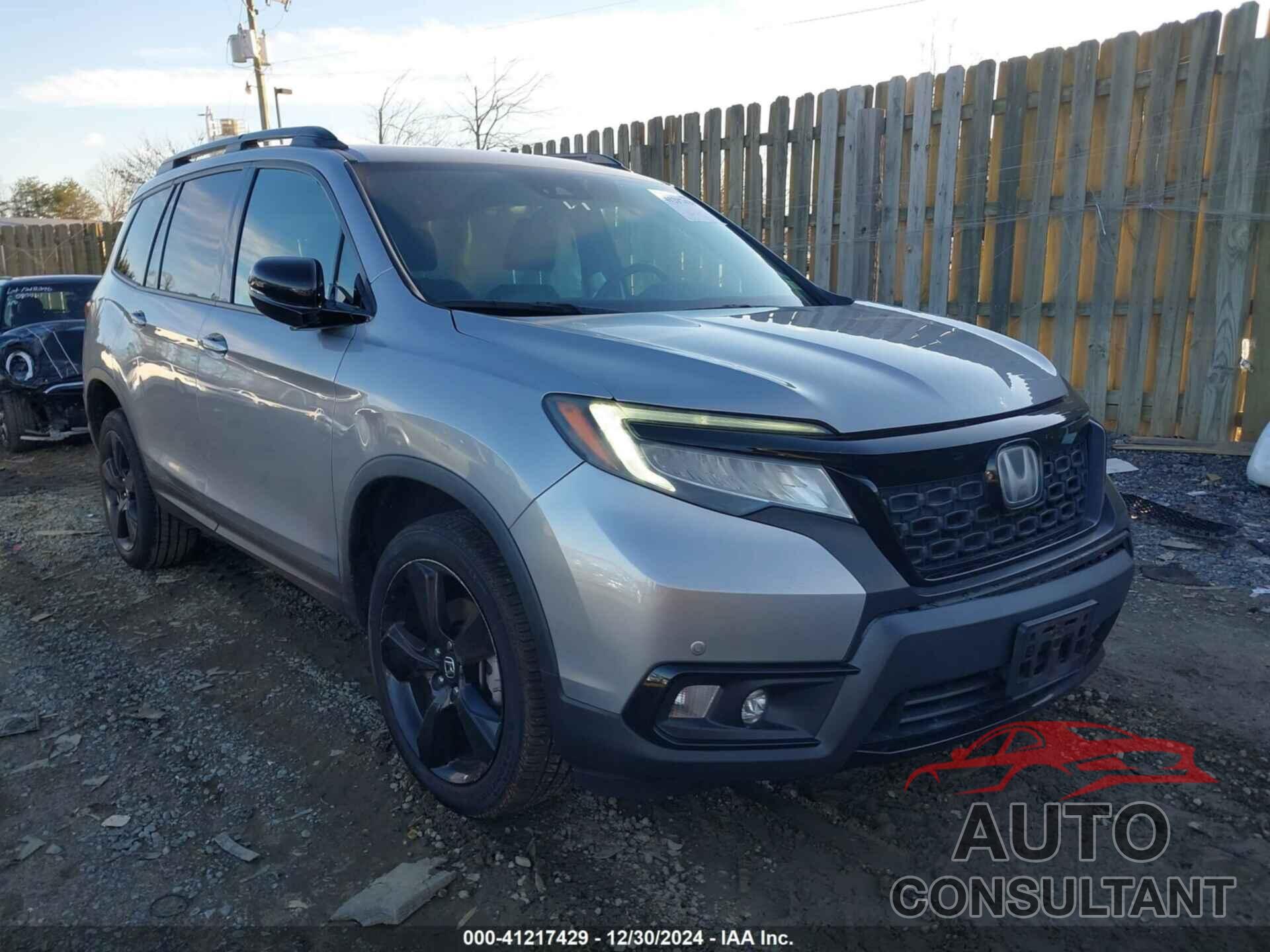 HONDA PASSPORT 2019 - 5FNYF8H00KB004381