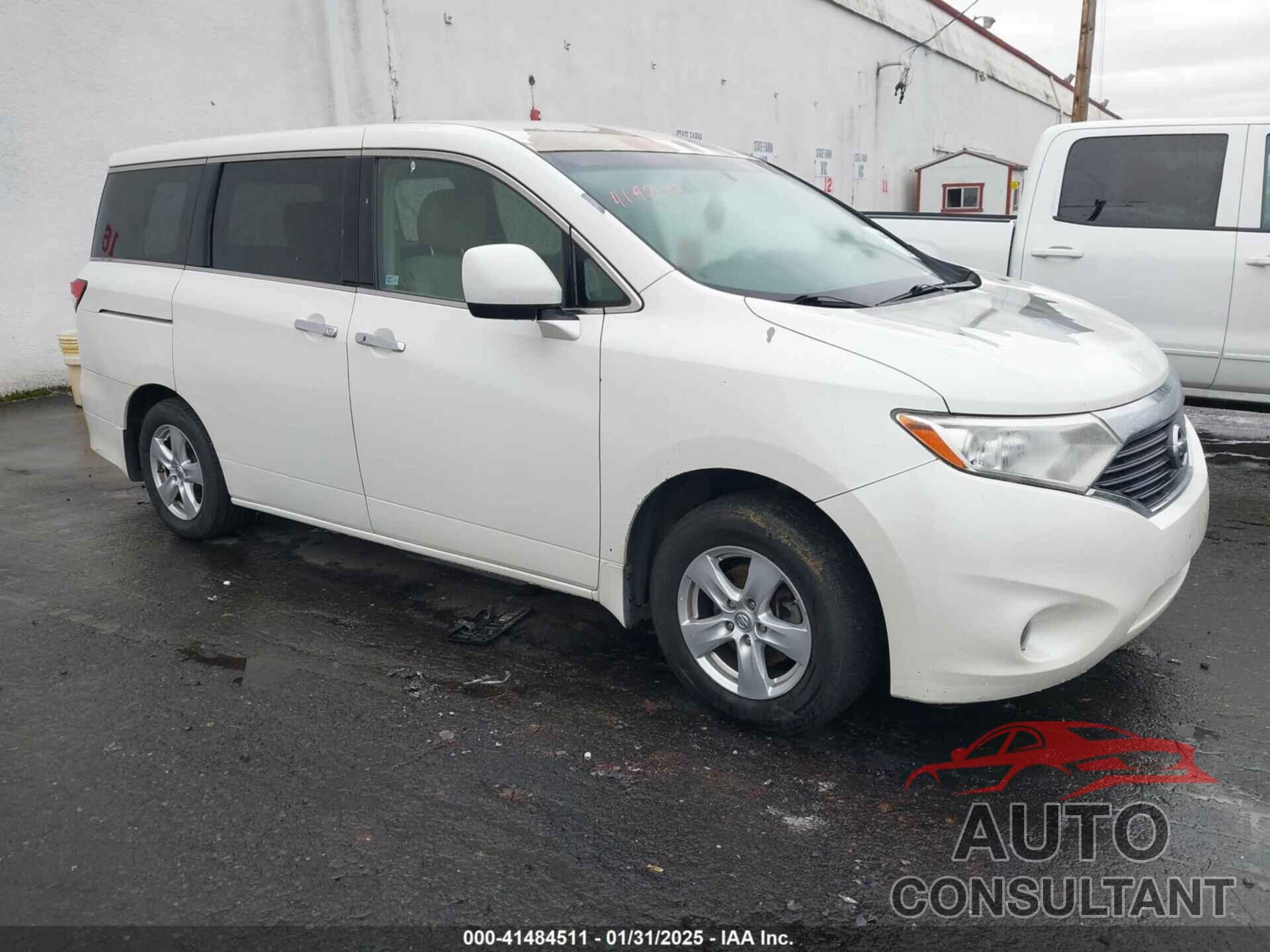 NISSAN QUEST 2011 - JN8AE2KP8B9007065