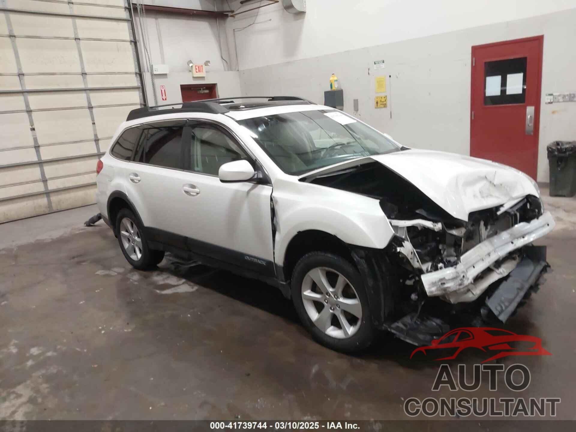SUBARU OUTBACK 2014 - 4S4BRBDC4E3238319