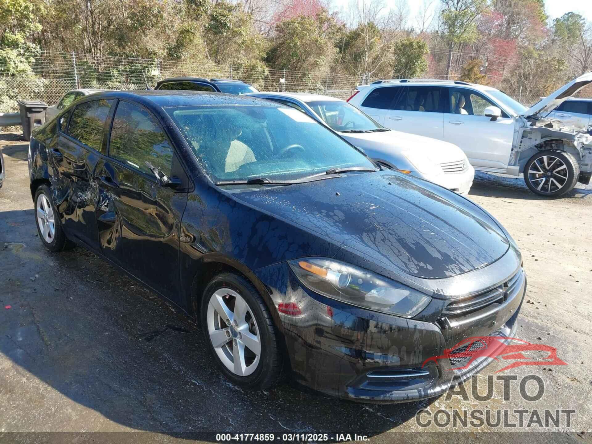 DODGE DART 2016 - 1C3CDFBB7GD613484