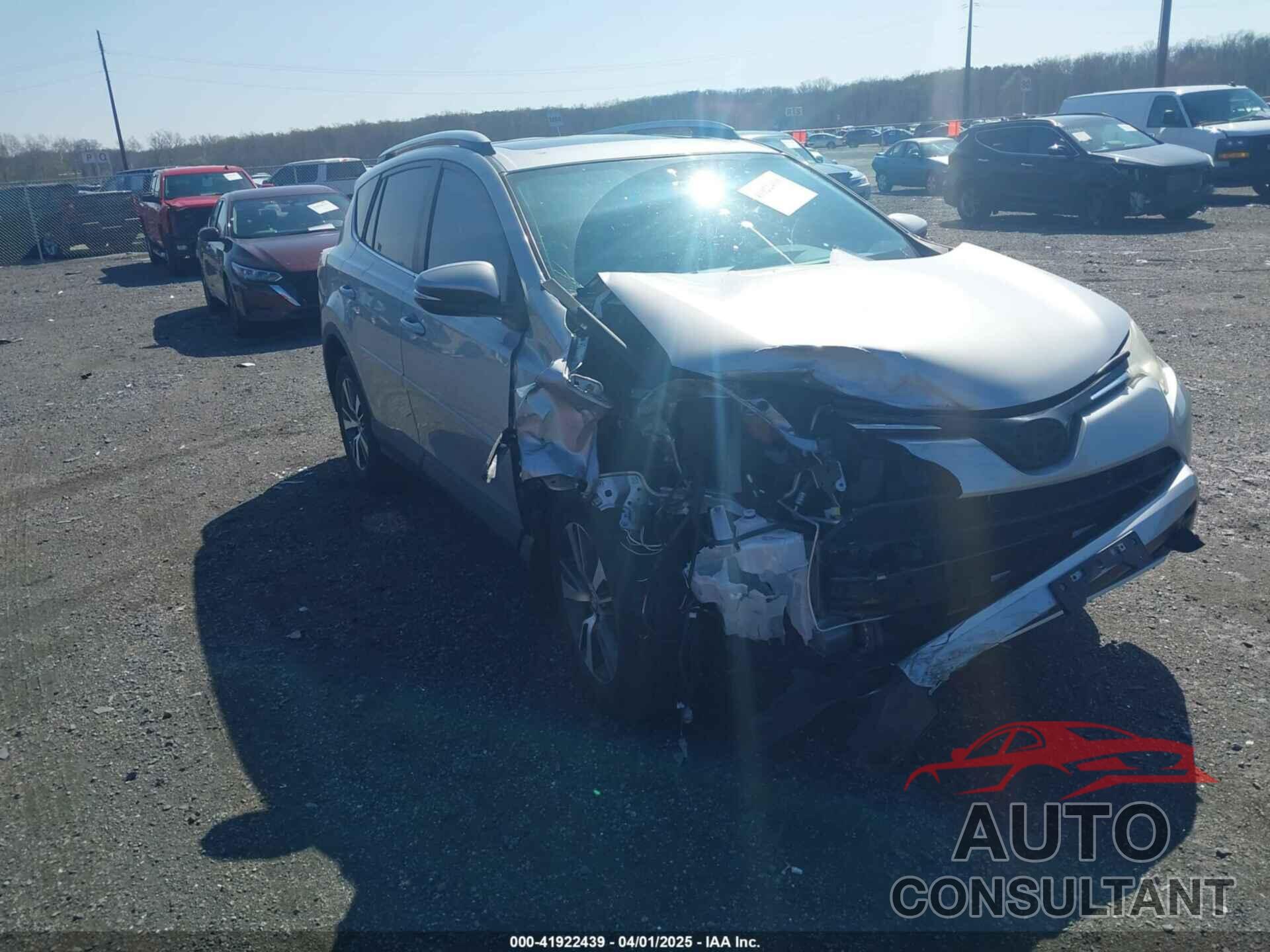 TOYOTA RAV4 2016 - 2T3RFREV7GW452323