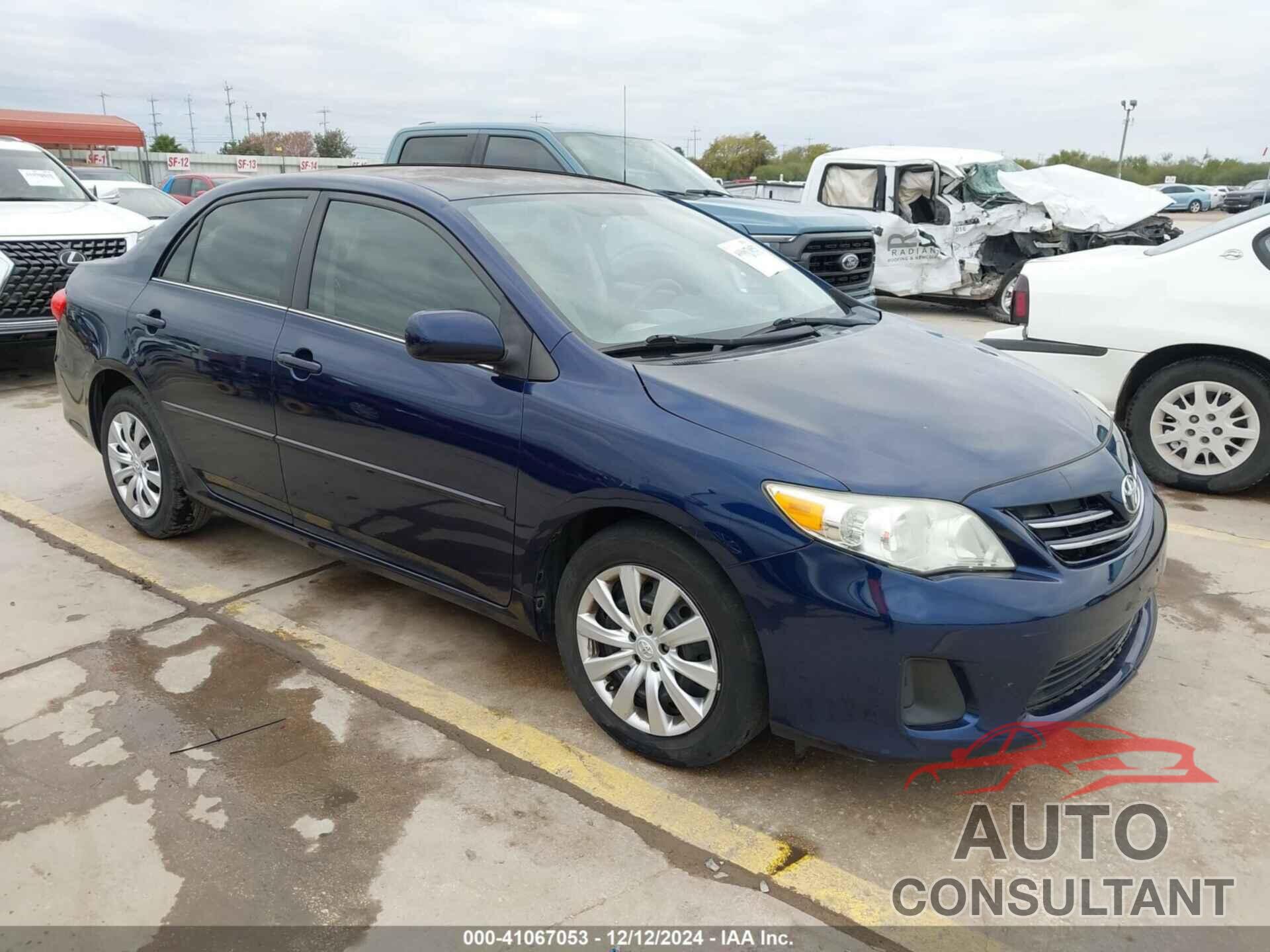 TOYOTA COROLLA 2013 - 5YFBU4EE7DP087951