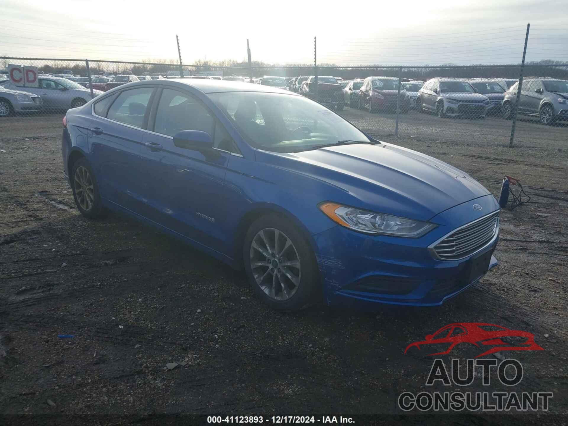 FORD FUSION HYBRID 2017 - 3FA6P0UU0HR264730