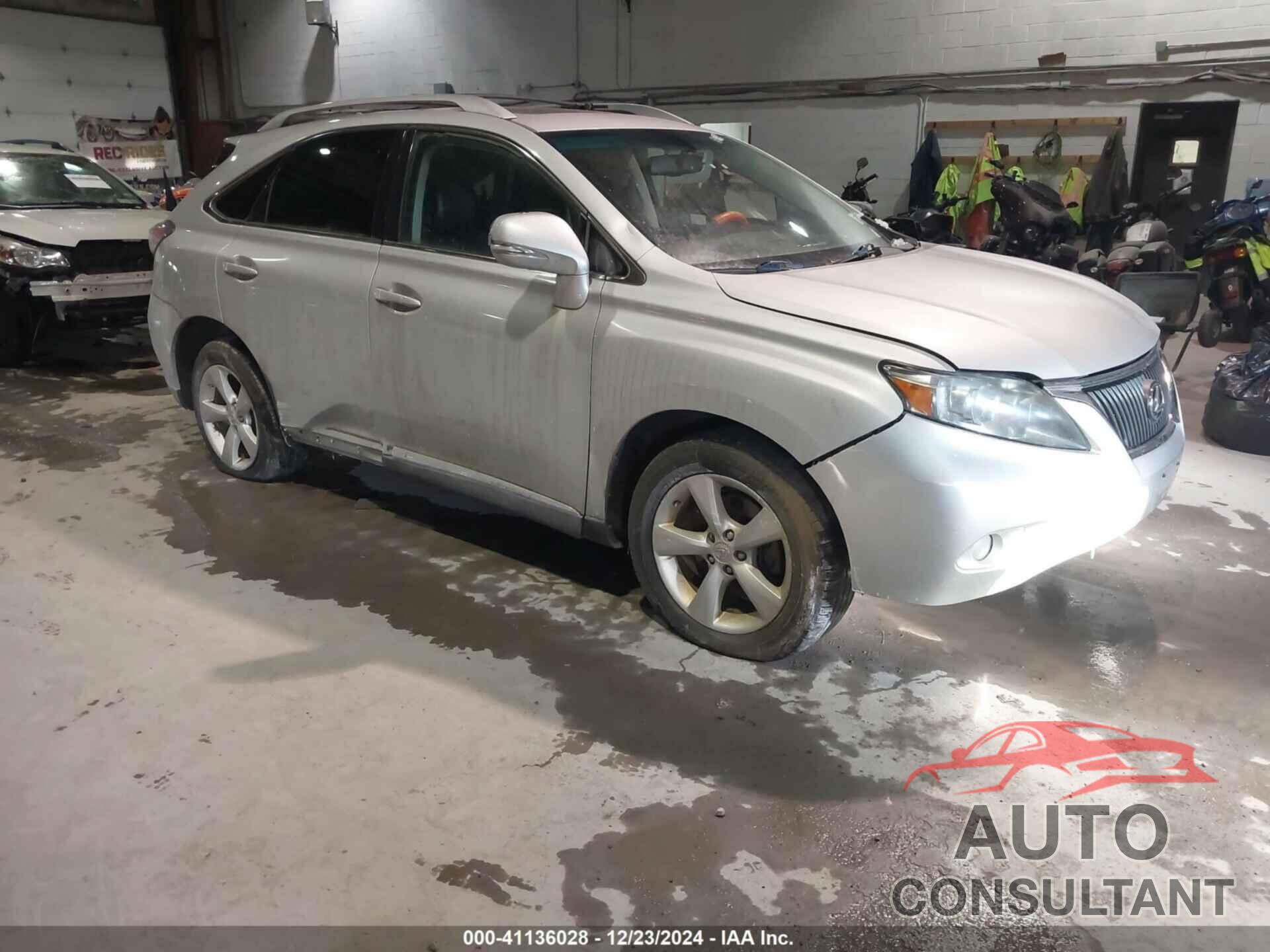 LEXUS RX 350 2010 - 2T2BK1BA0AC058000